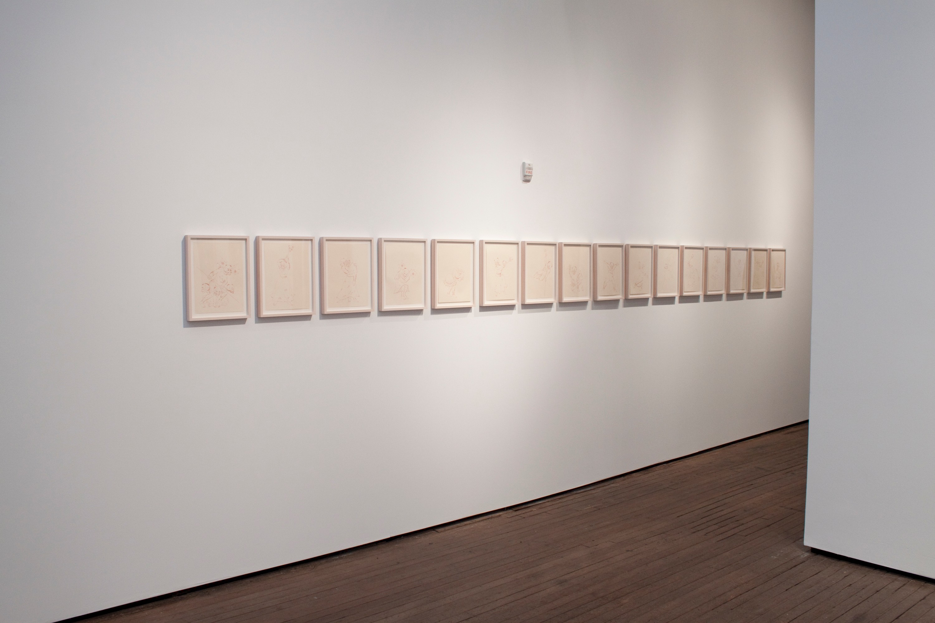 Installation view of LUSH LIFE at Lehmann Maupin New York