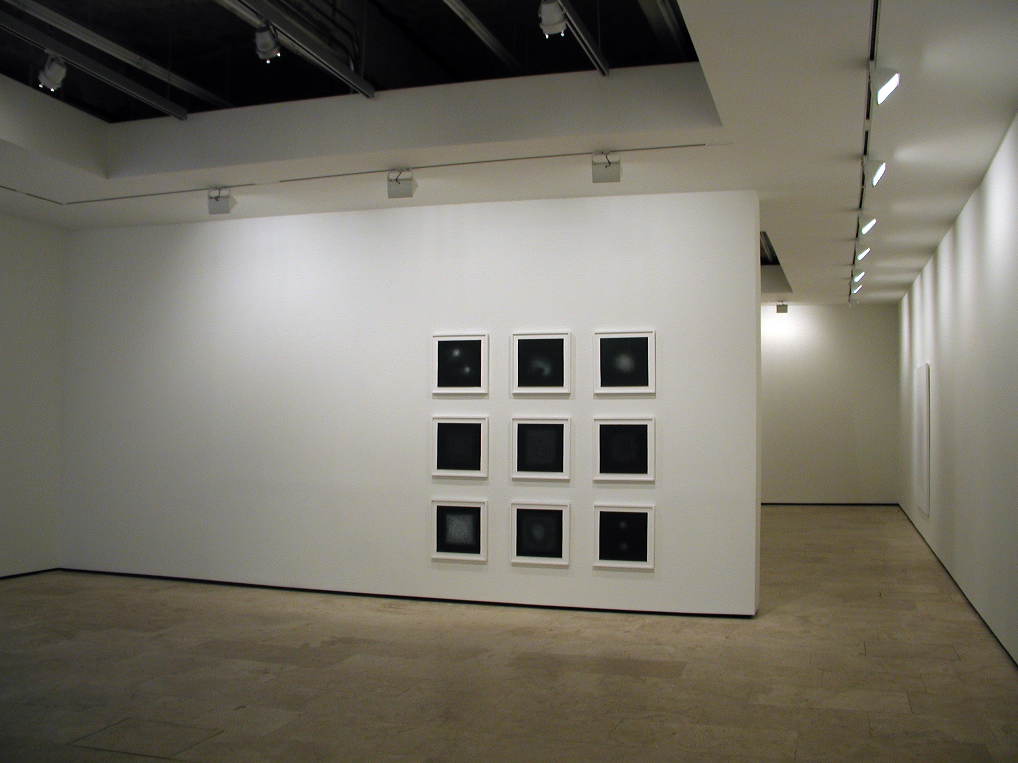 Installation view of Shirazeh Houshiary at Lehmann Maupin New York