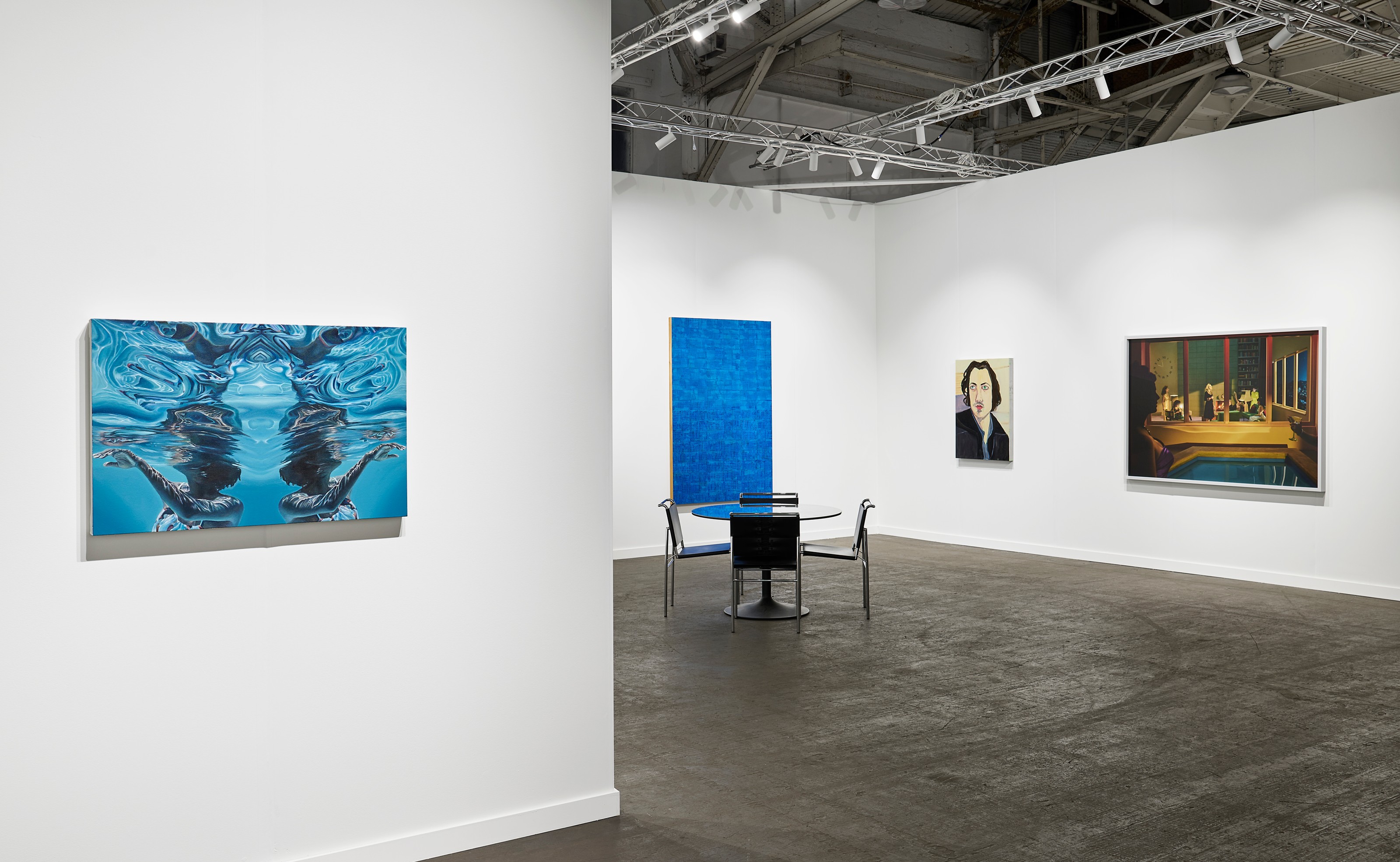Installation view of Lehmann Maupin, Booth 304 at FOG Design+Art