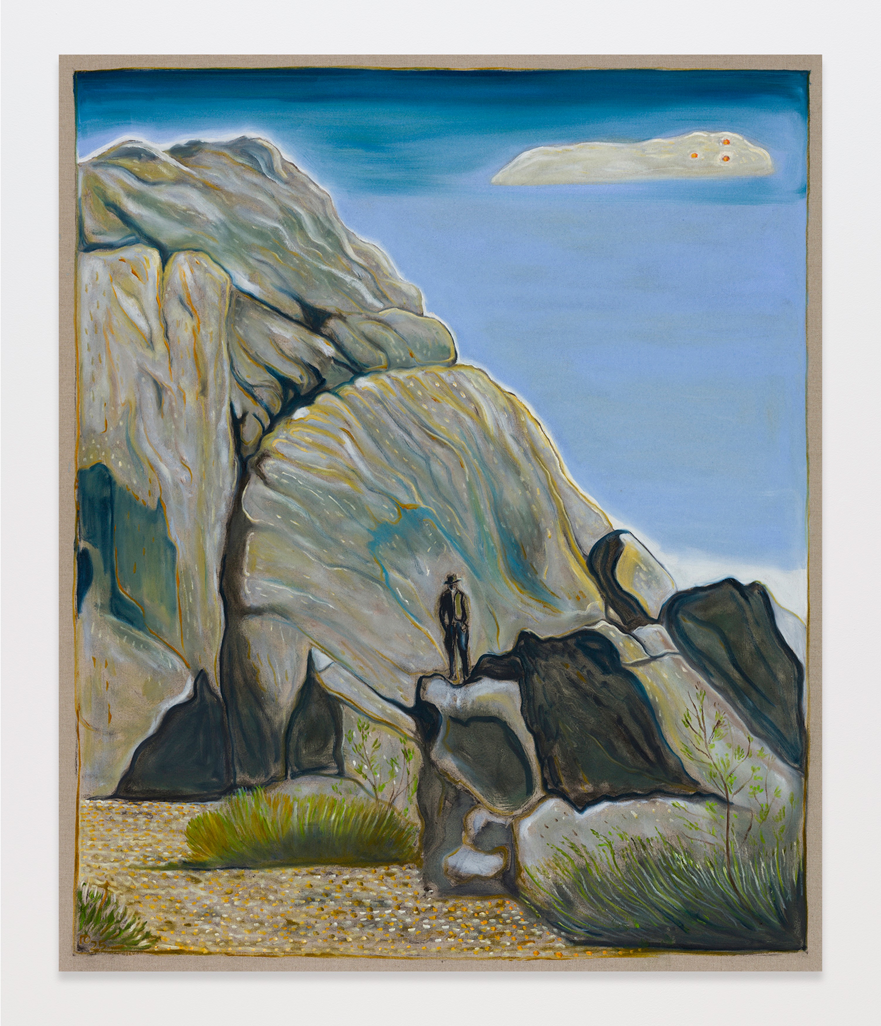 Painting by Billy Childish