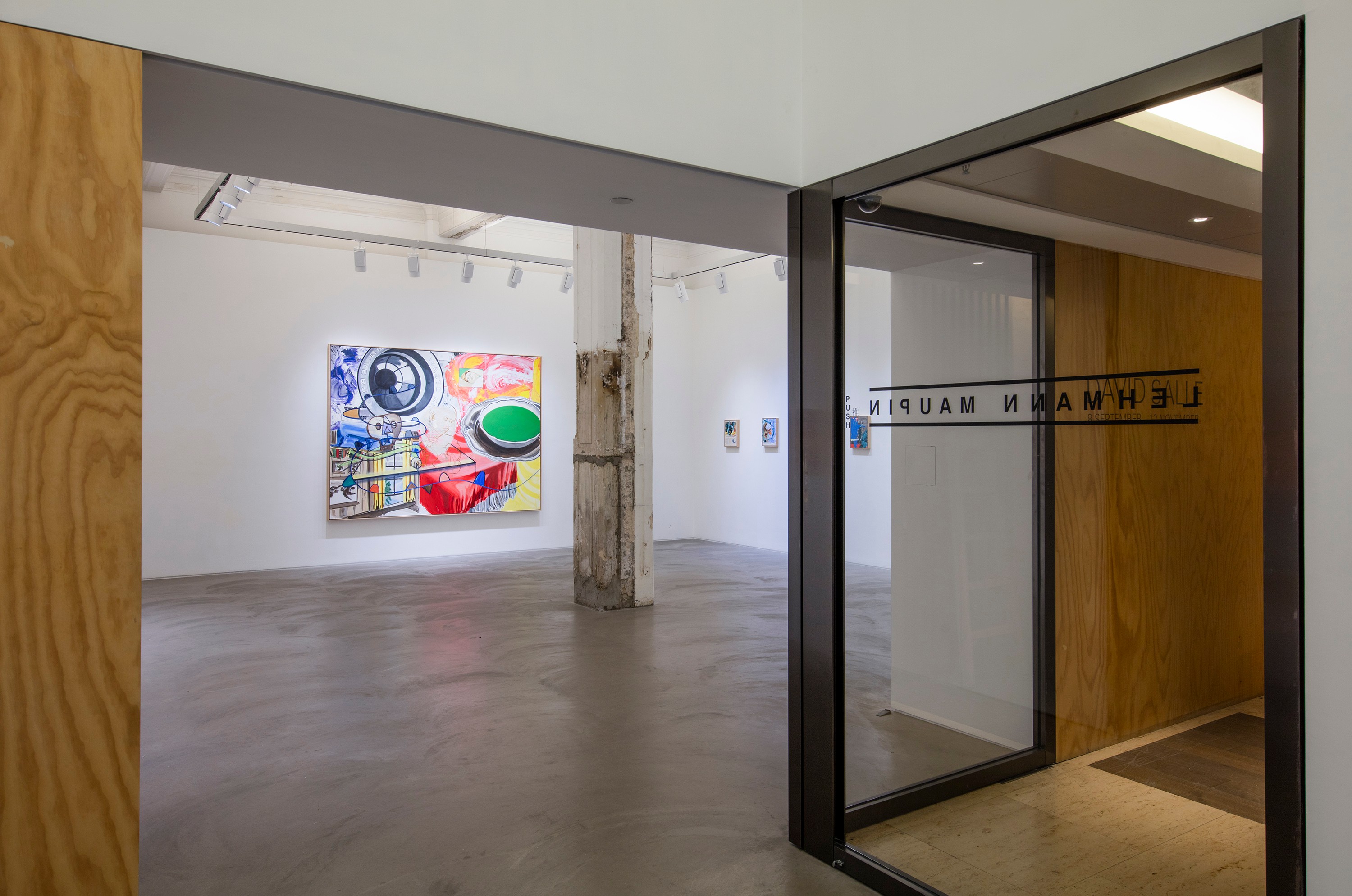 Installation view of David Salle at Lehmann Maupin Hong Kong