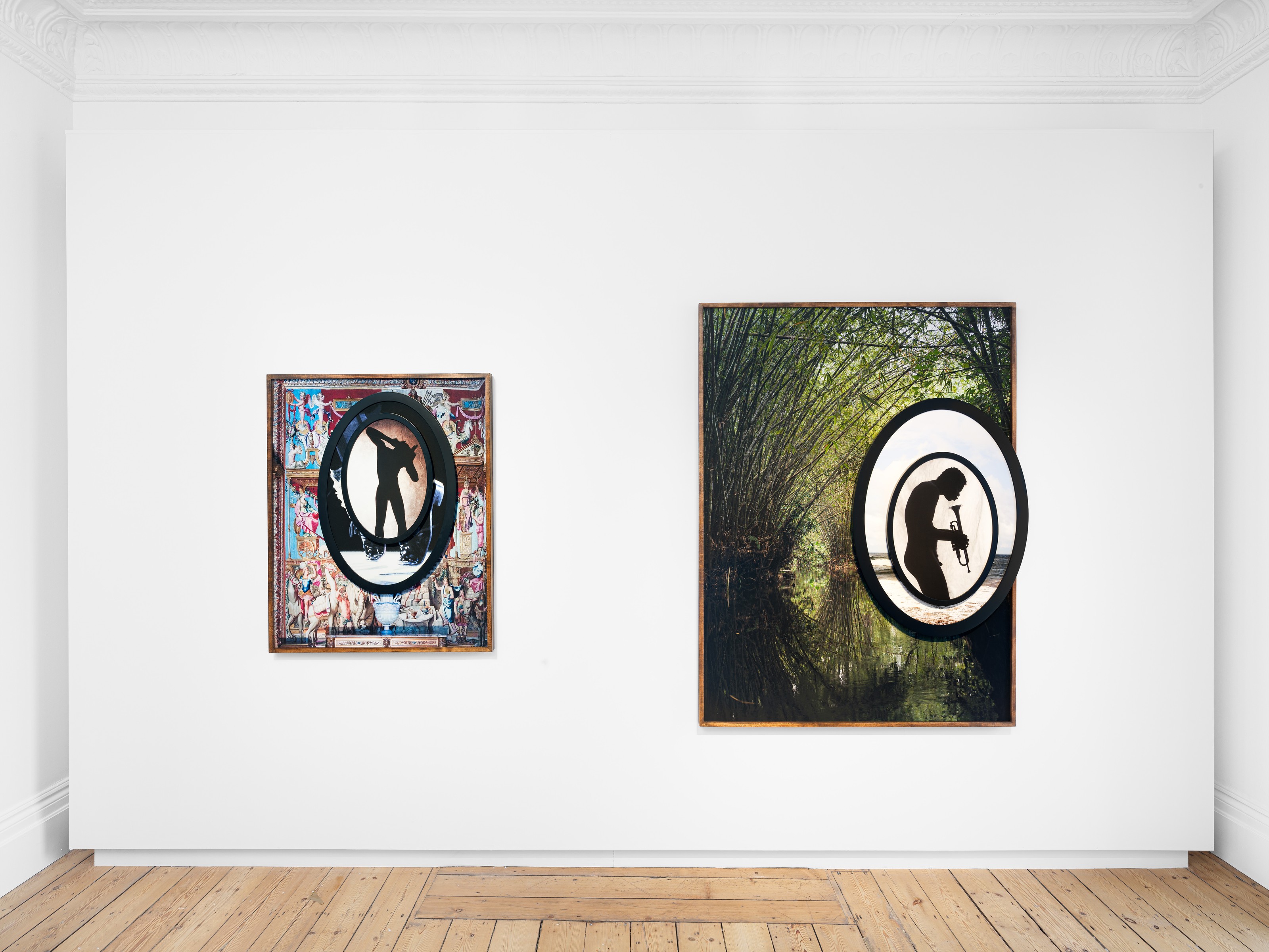 Installation view of Todd Gray at Lehmann Maupin London