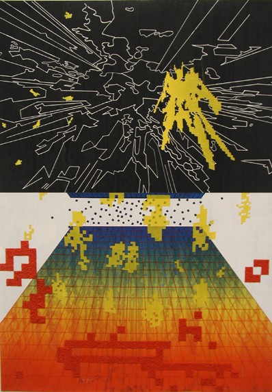 Painting by Pedro Barbeito