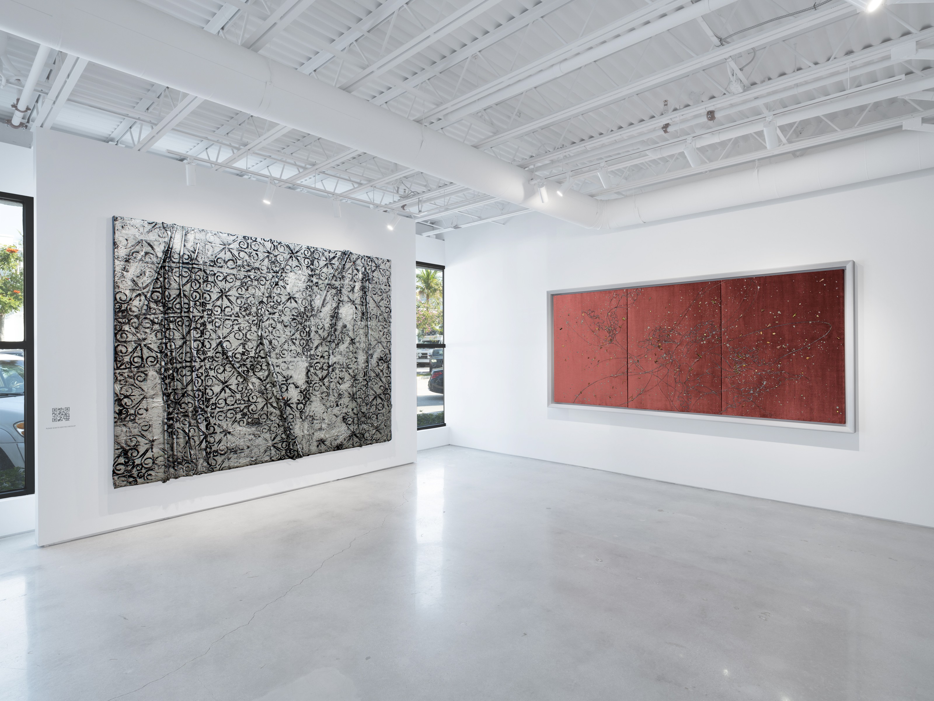 Installation view of Beyond Form at Lehmann Maupin Palm Beach