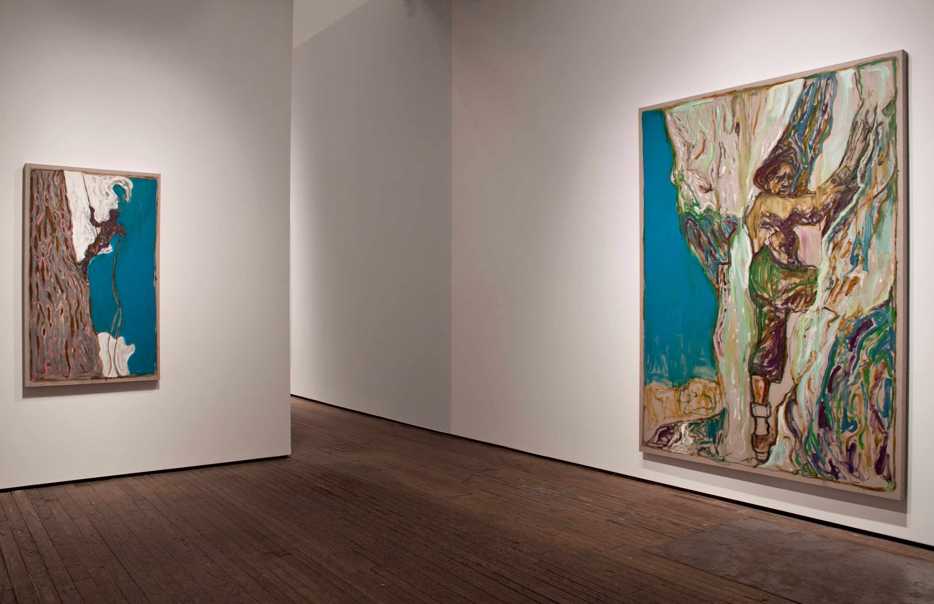 Installation view of I Am the Billy Childish at Lehmann Maupin New York