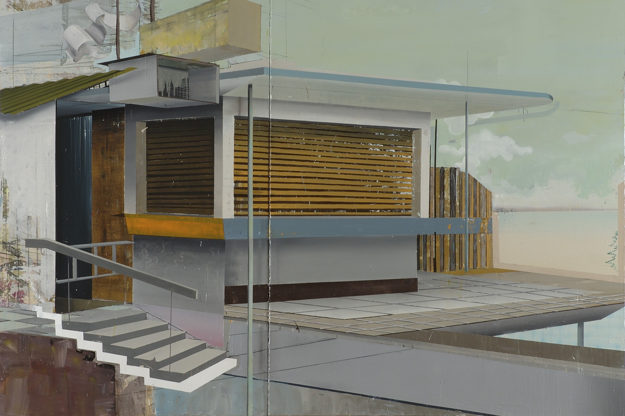 Painting by Christian Hellmich
