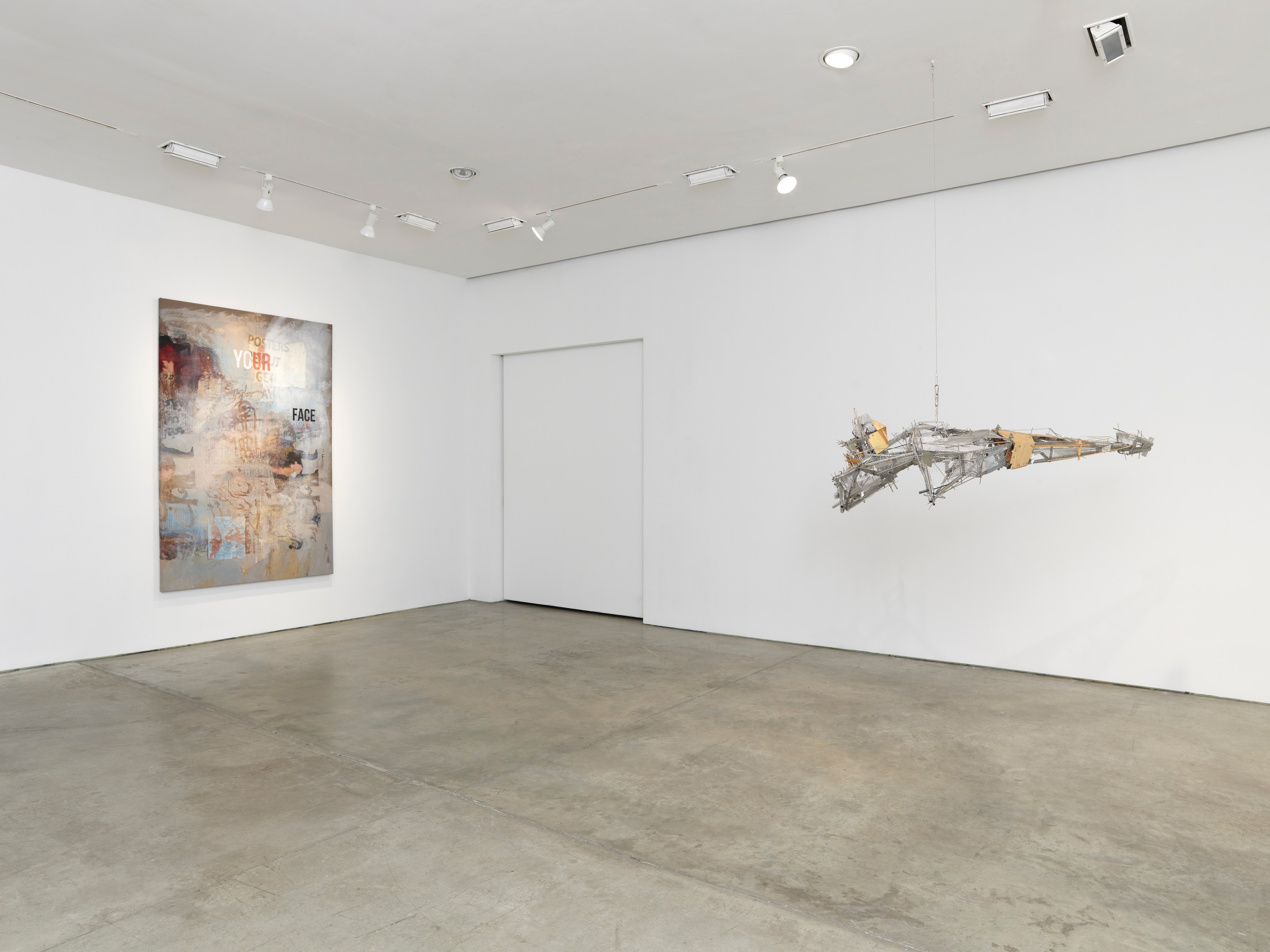 Installation view of Recombinance at Lehmann Maupin New York