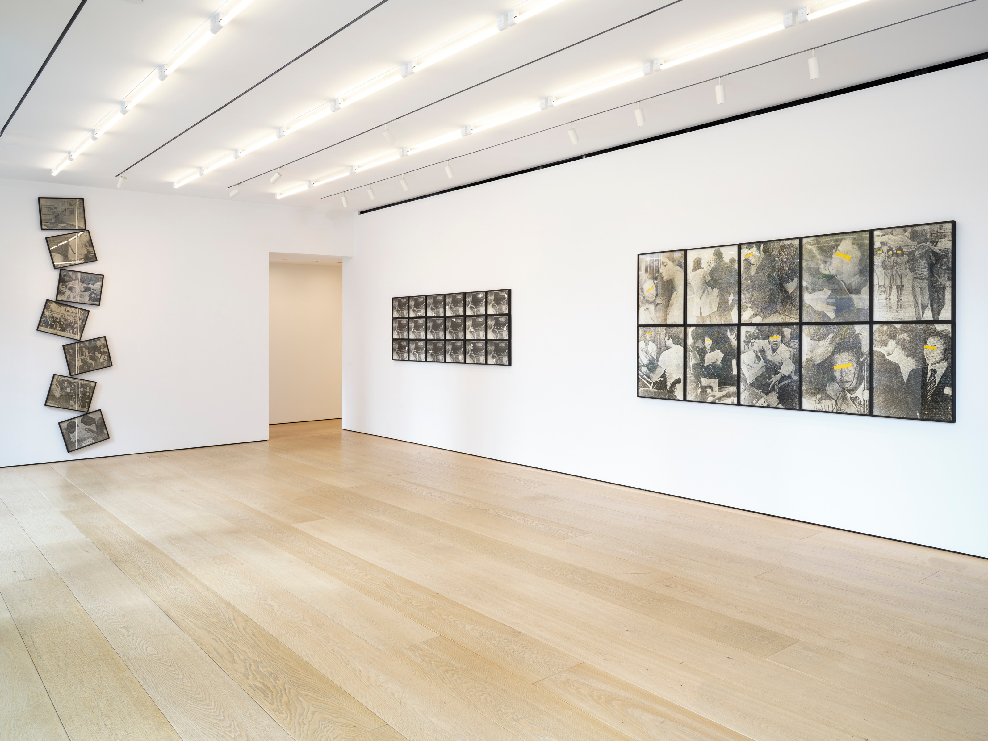 Installation view of Sung Neung Kyung at Lehmann Maupin New York