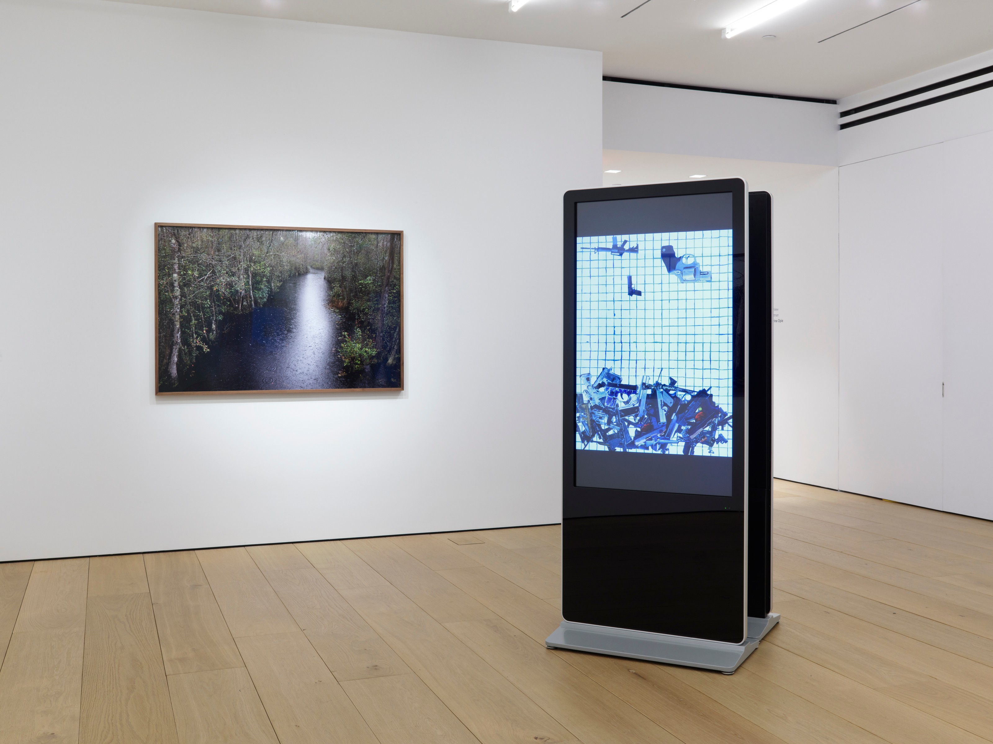 Installation view of Catherine Opie at Lehmann Maupin New York