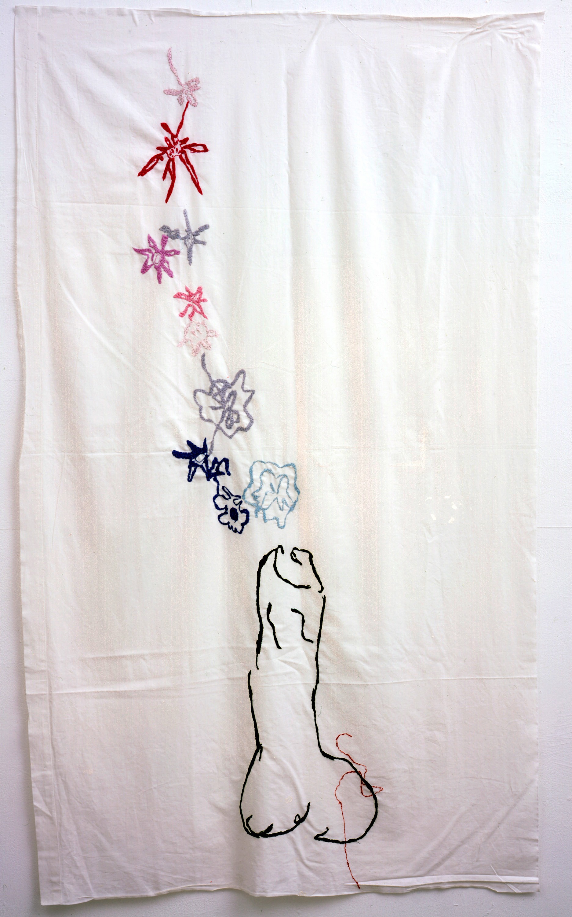Embroidery by Tracey Emin