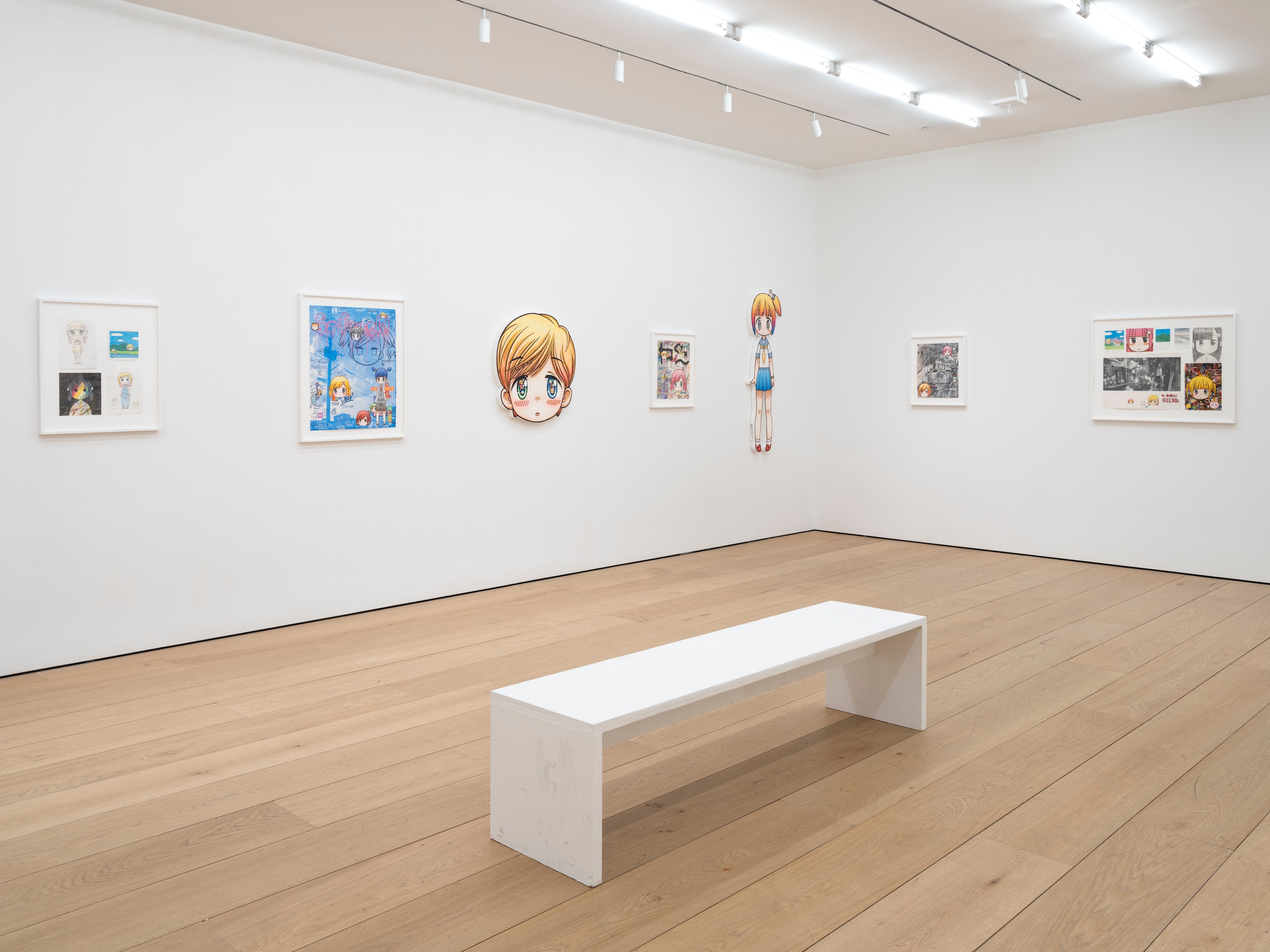 Installation view of Mr. at Lehmann Maupin New York