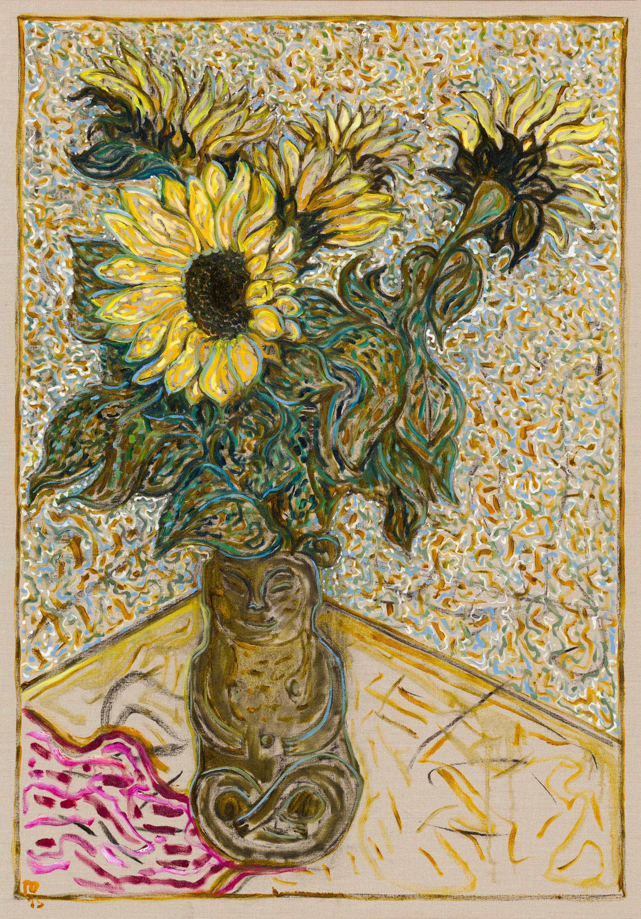 Painting by Billy Childish