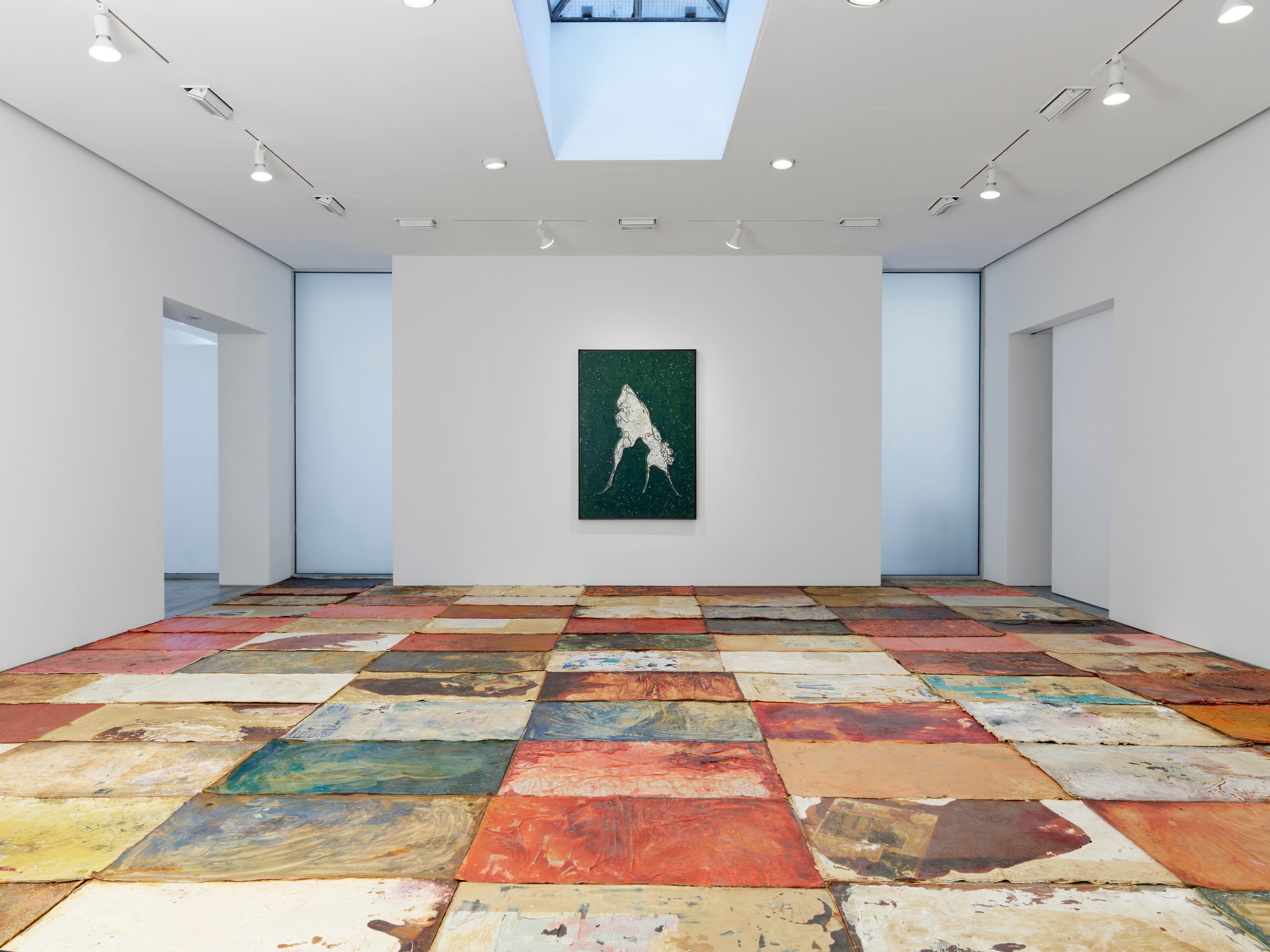 Installation view of Recombinance at Lehmann Maupin New York
