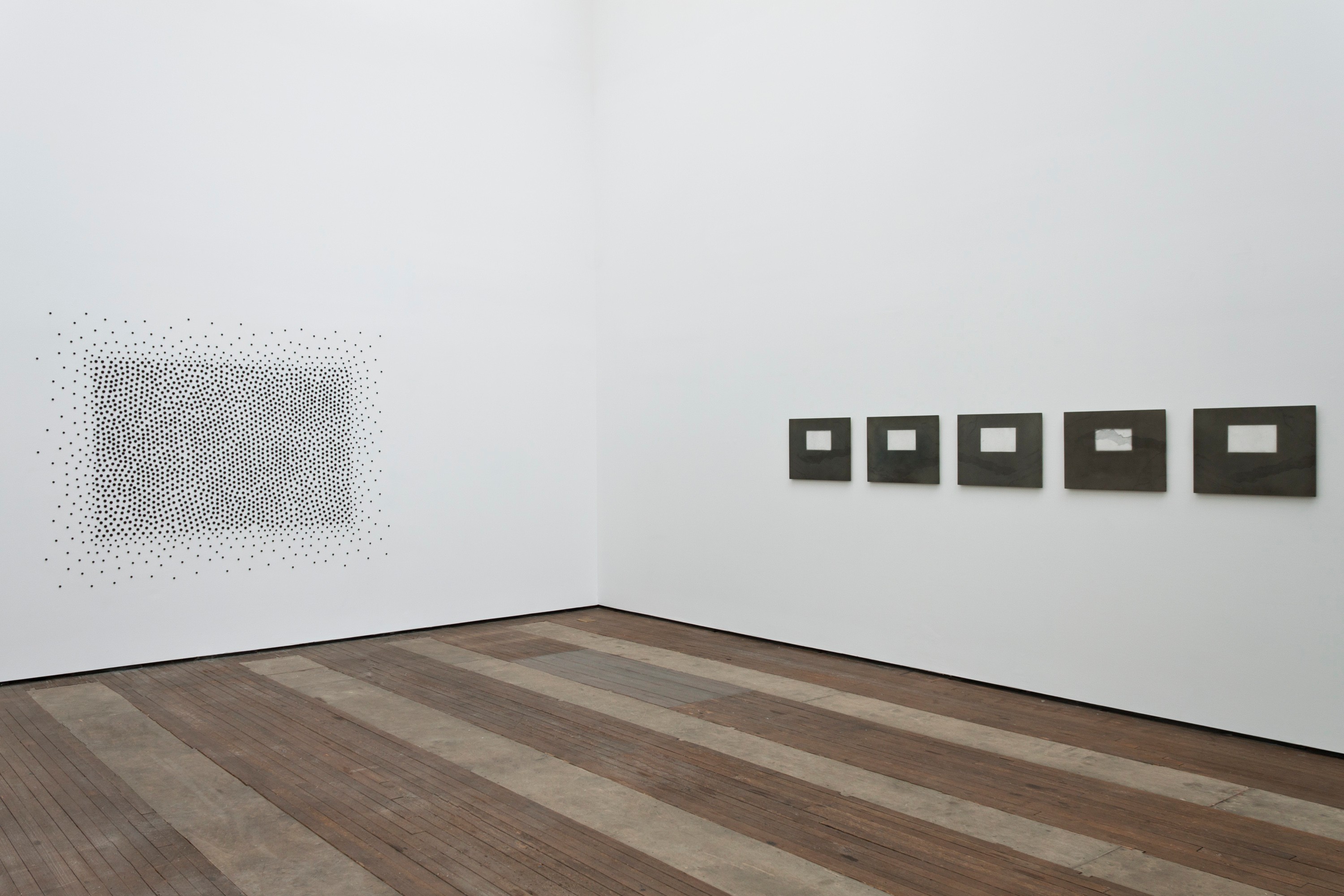 Installation of Summer Show at Lehmann Maupin New York