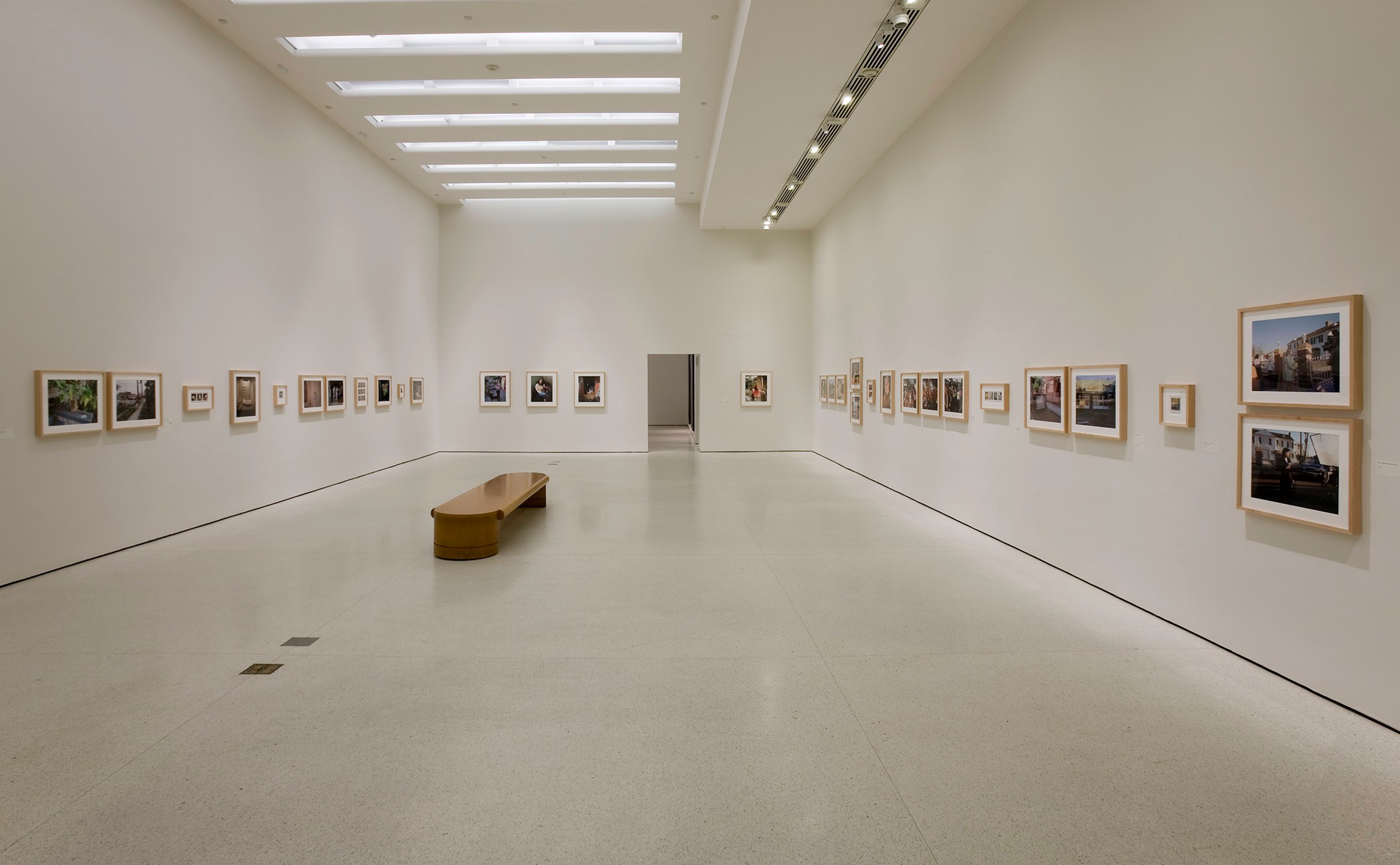 Installation view of American Photographer at Solomon R. Guggenheim Museum