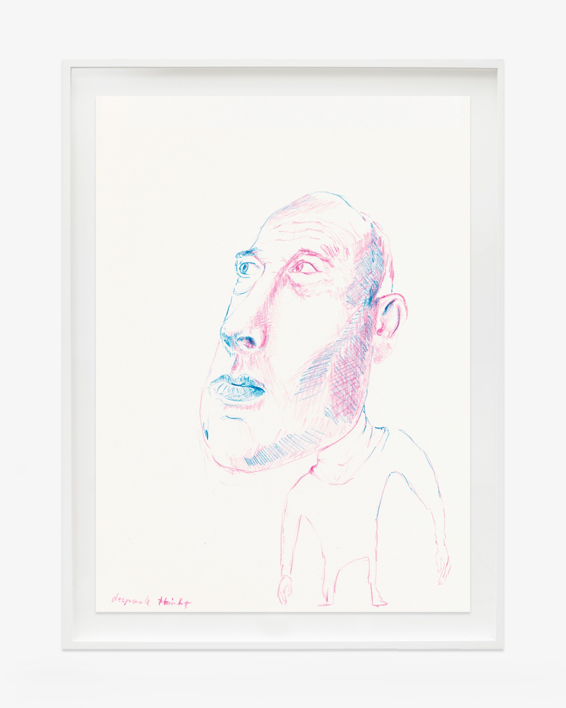 Drawing by Erwin Wurm