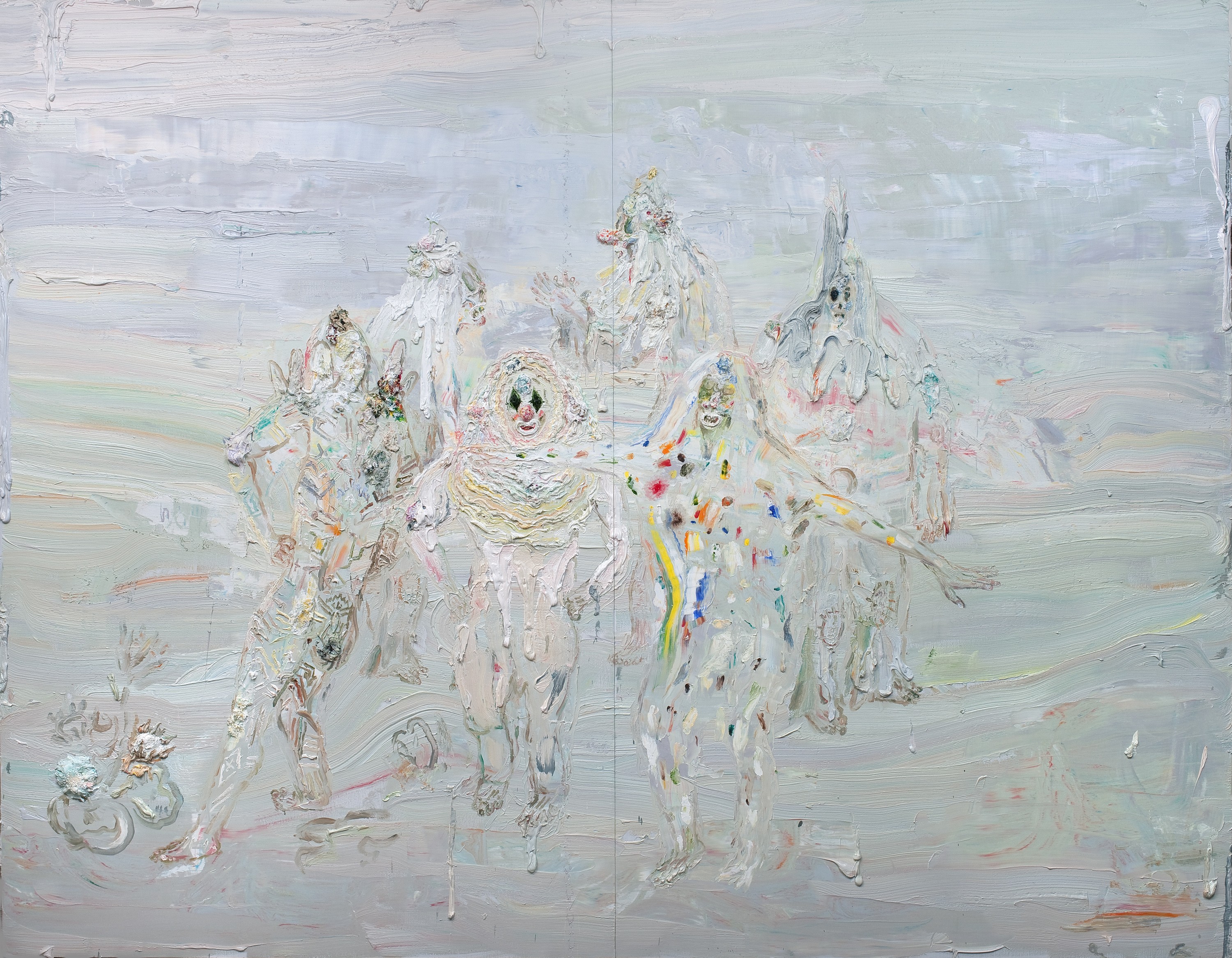 Painting by Allison Schulnik
