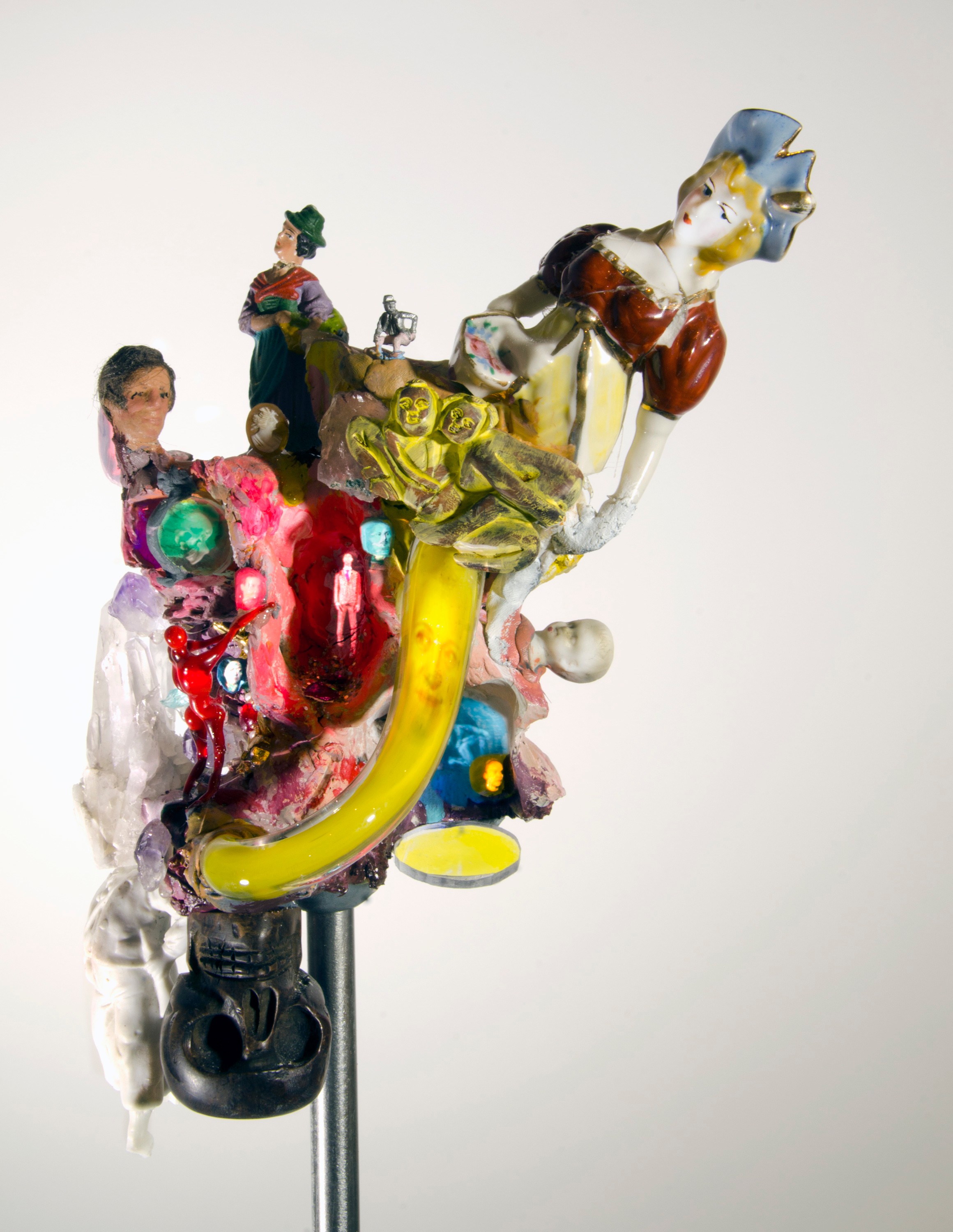 Sculpture & Video Panel by Tony Oursler