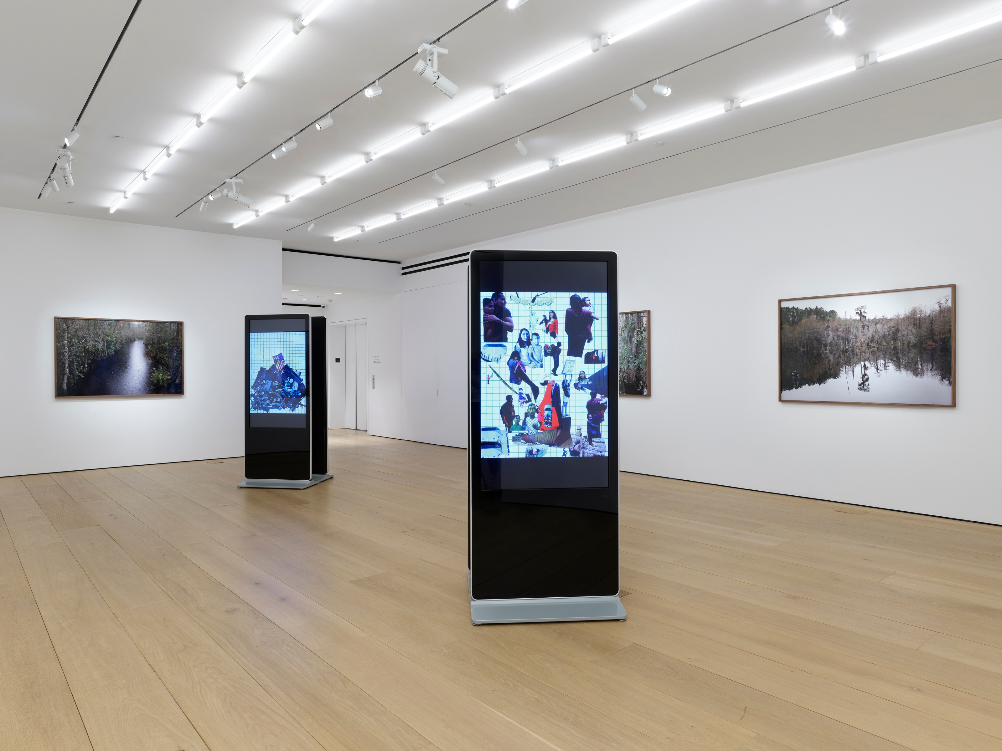 Installation view of Catherine Opie at Lehmann Maupin New York