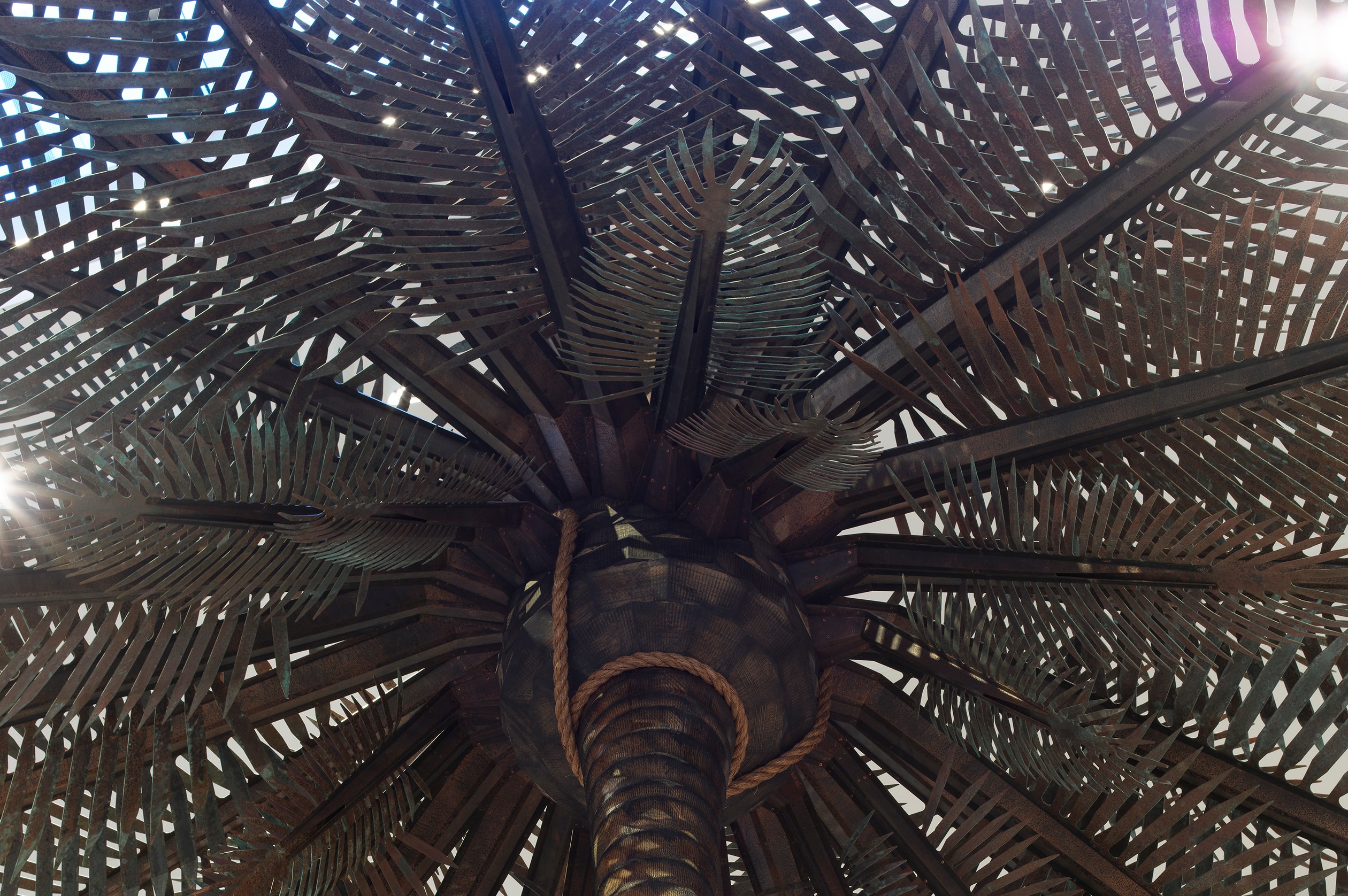 Ceiling work by Teresita Fernández