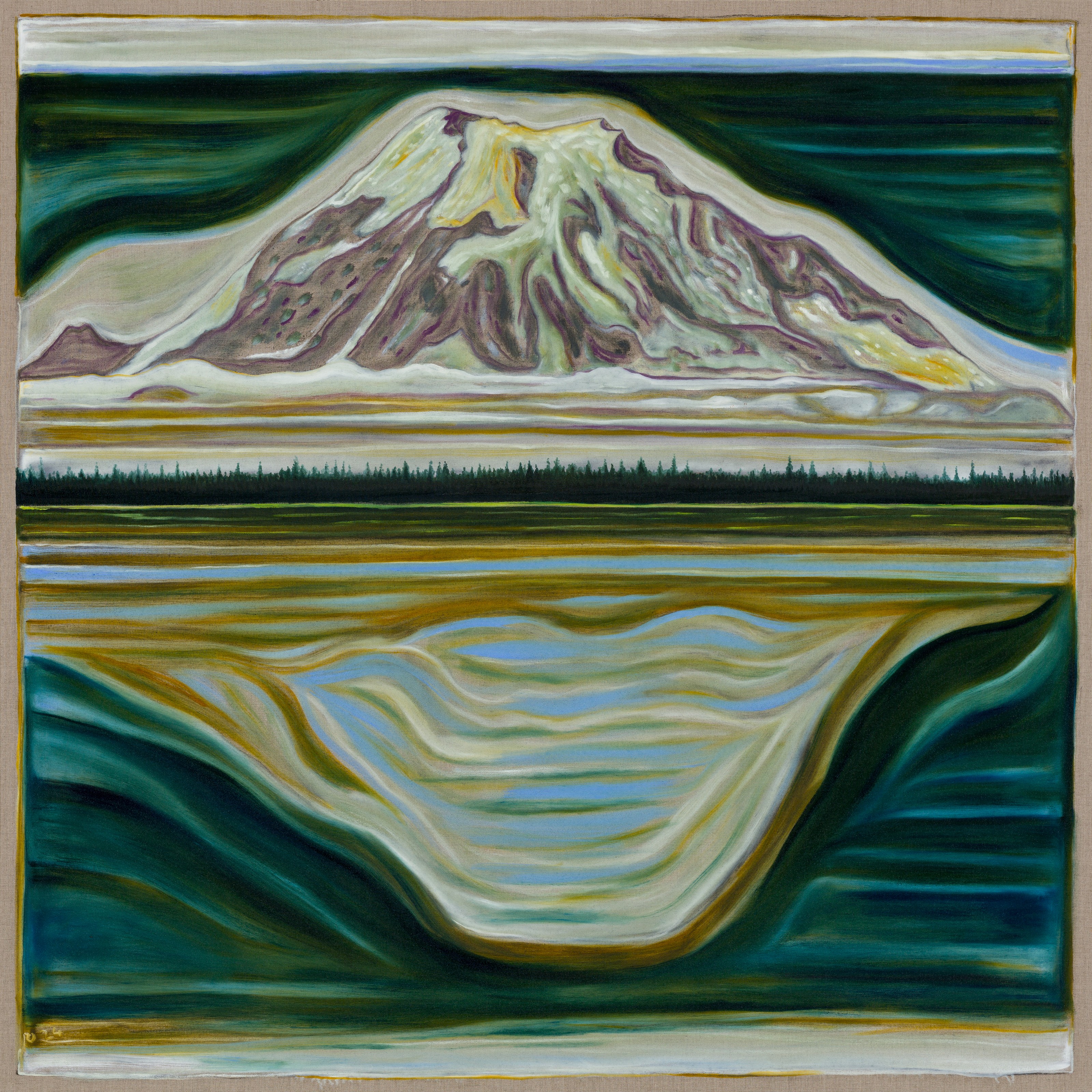 Painting by Billy Childish