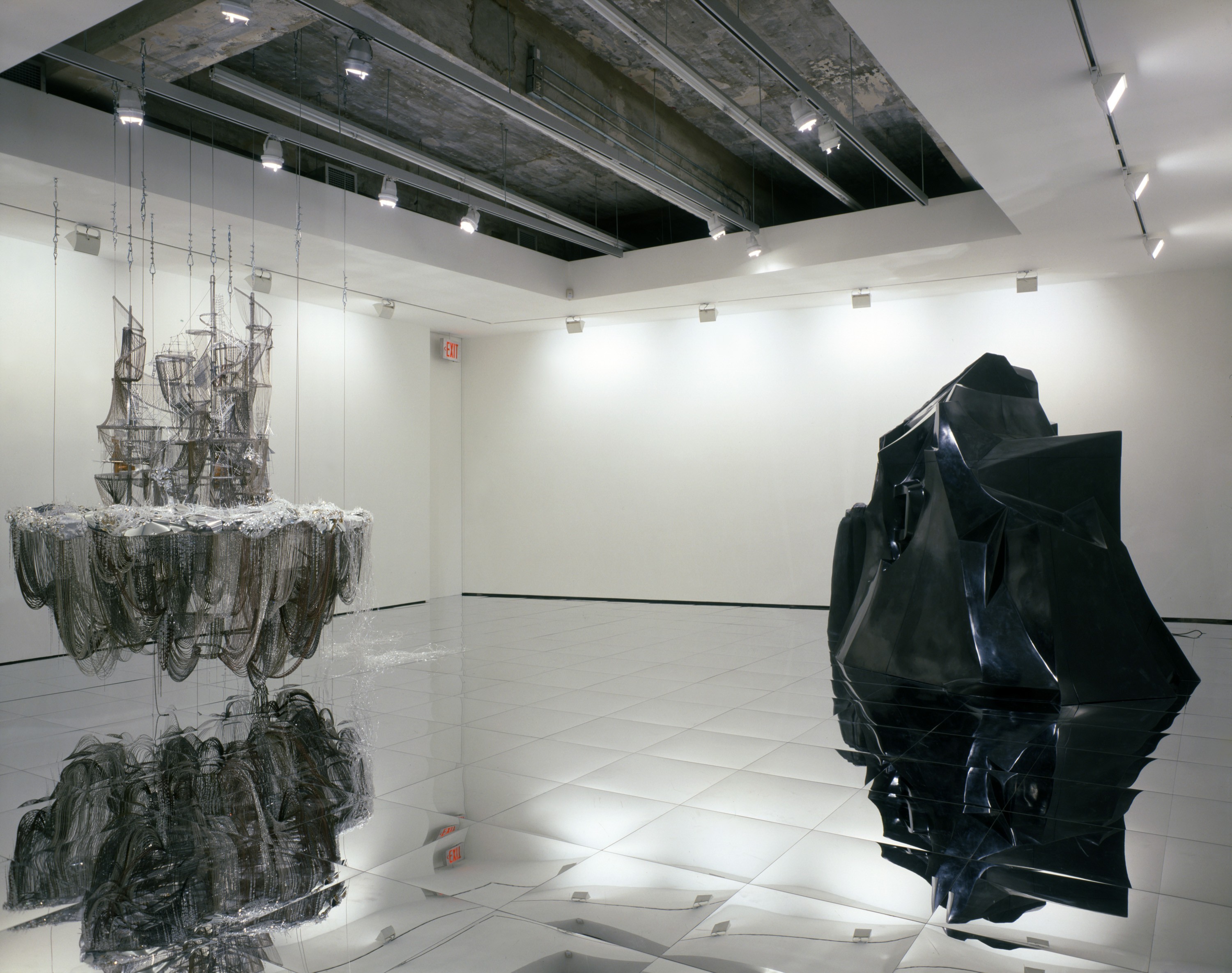 Installation view of Lee Bul at Lehmann Maupin New York