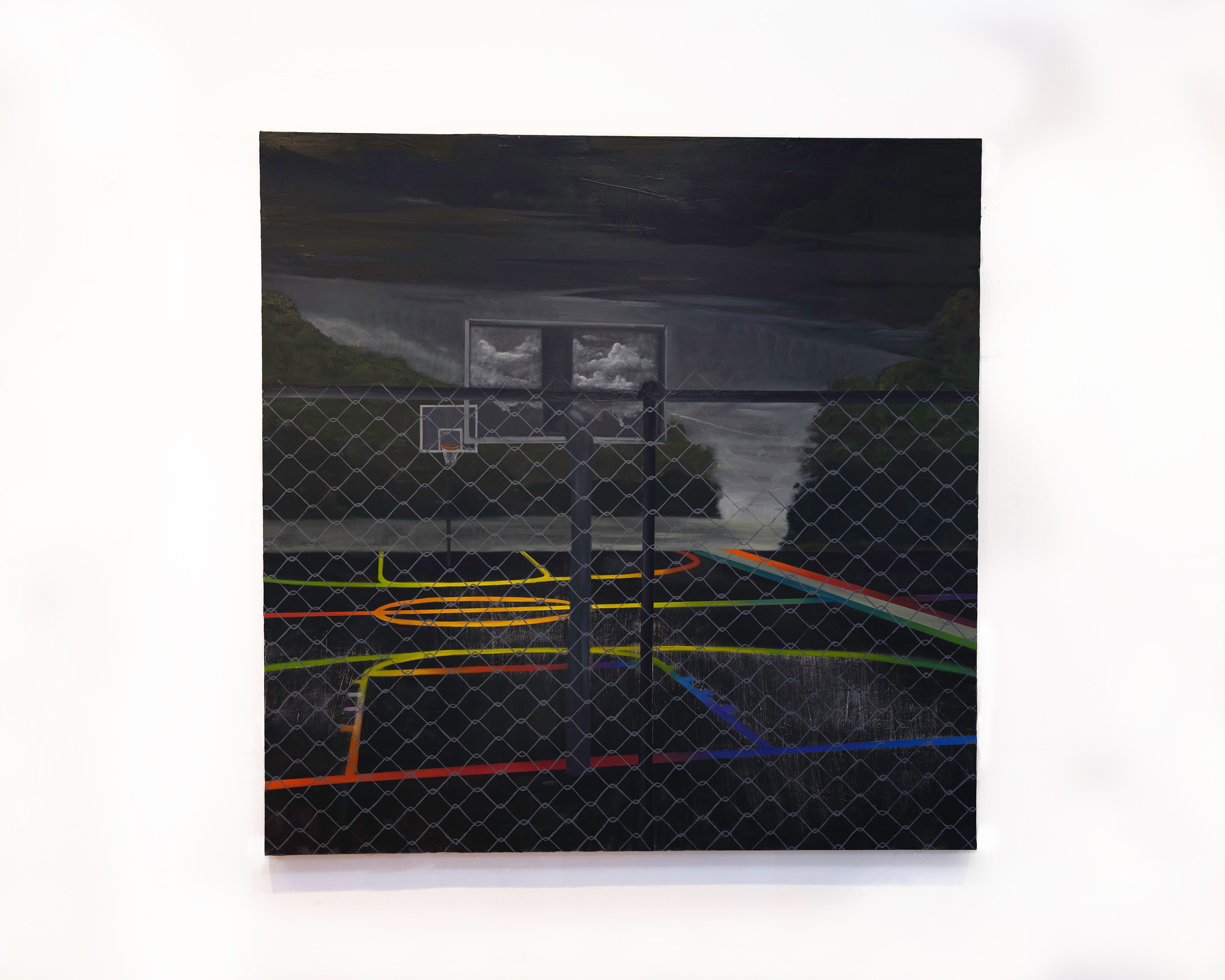Painting by Dominic Chambers