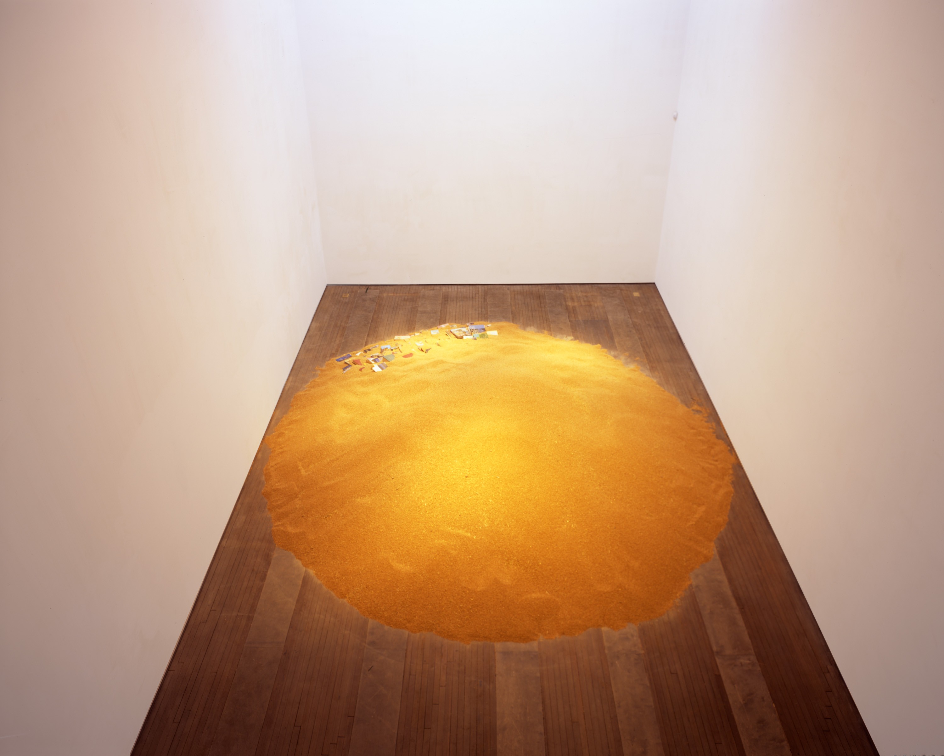 Installation view of Stefano Arienti at Lehmann Maupin New York