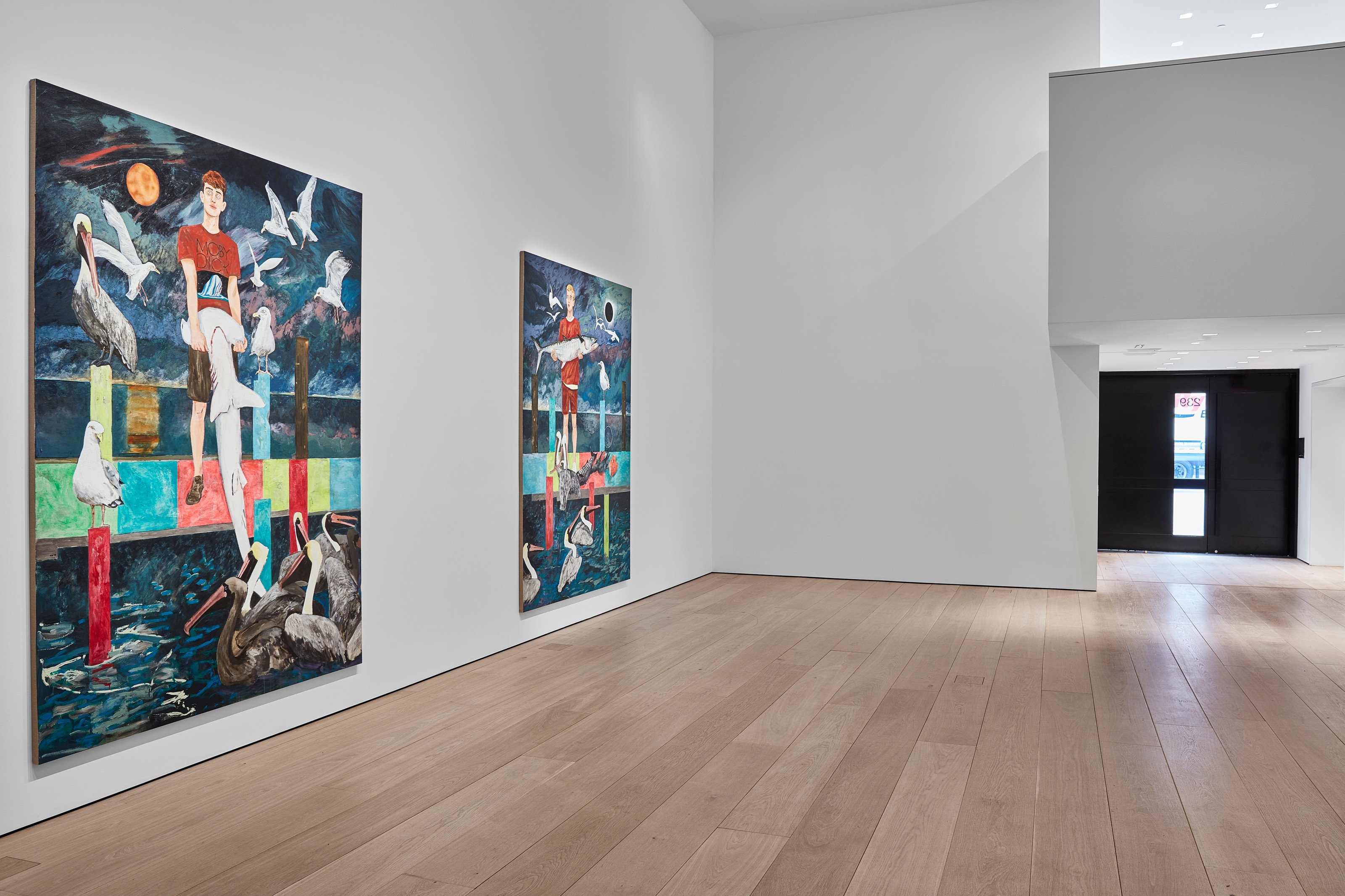 Installation view of Hernan Bas at Lehmann Maupin New York