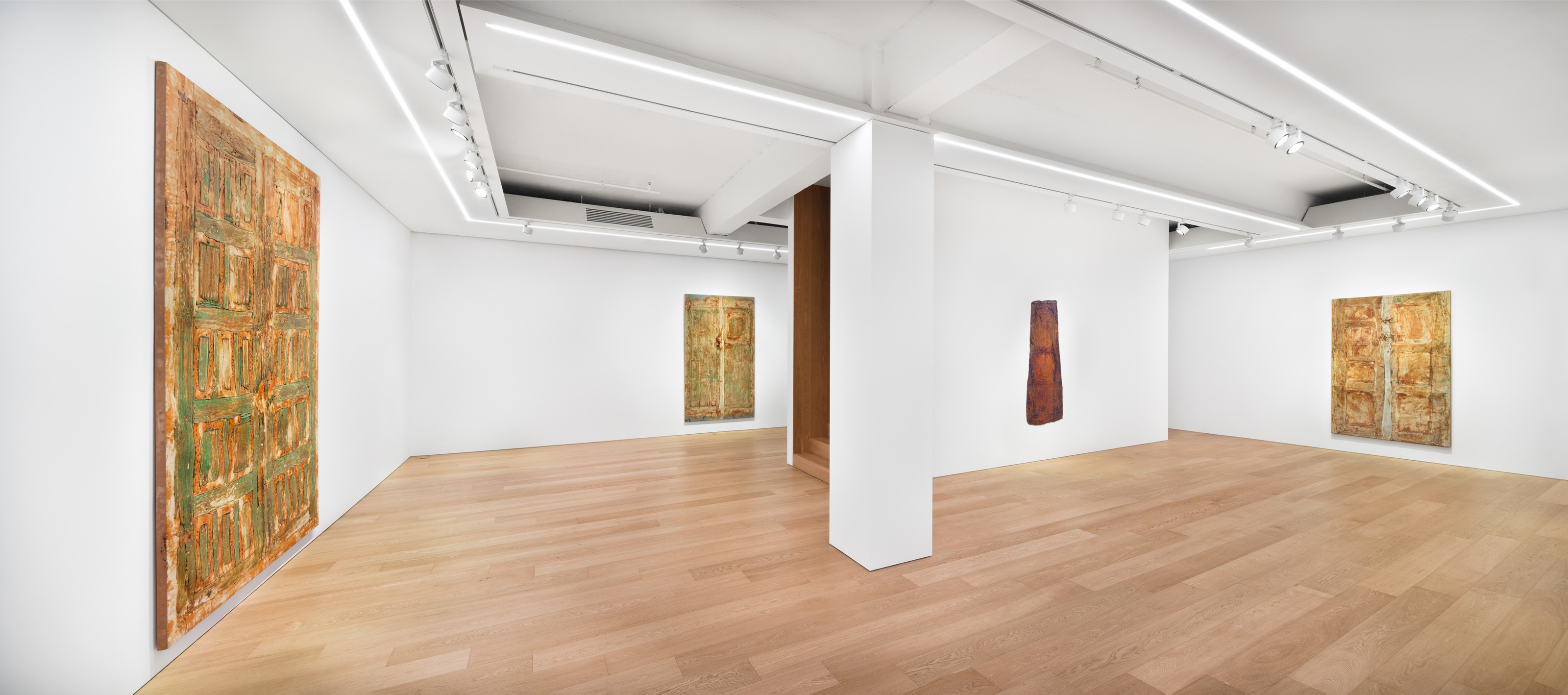 Installation view of Heidi Bucher at Lehmann Maupin Seoul