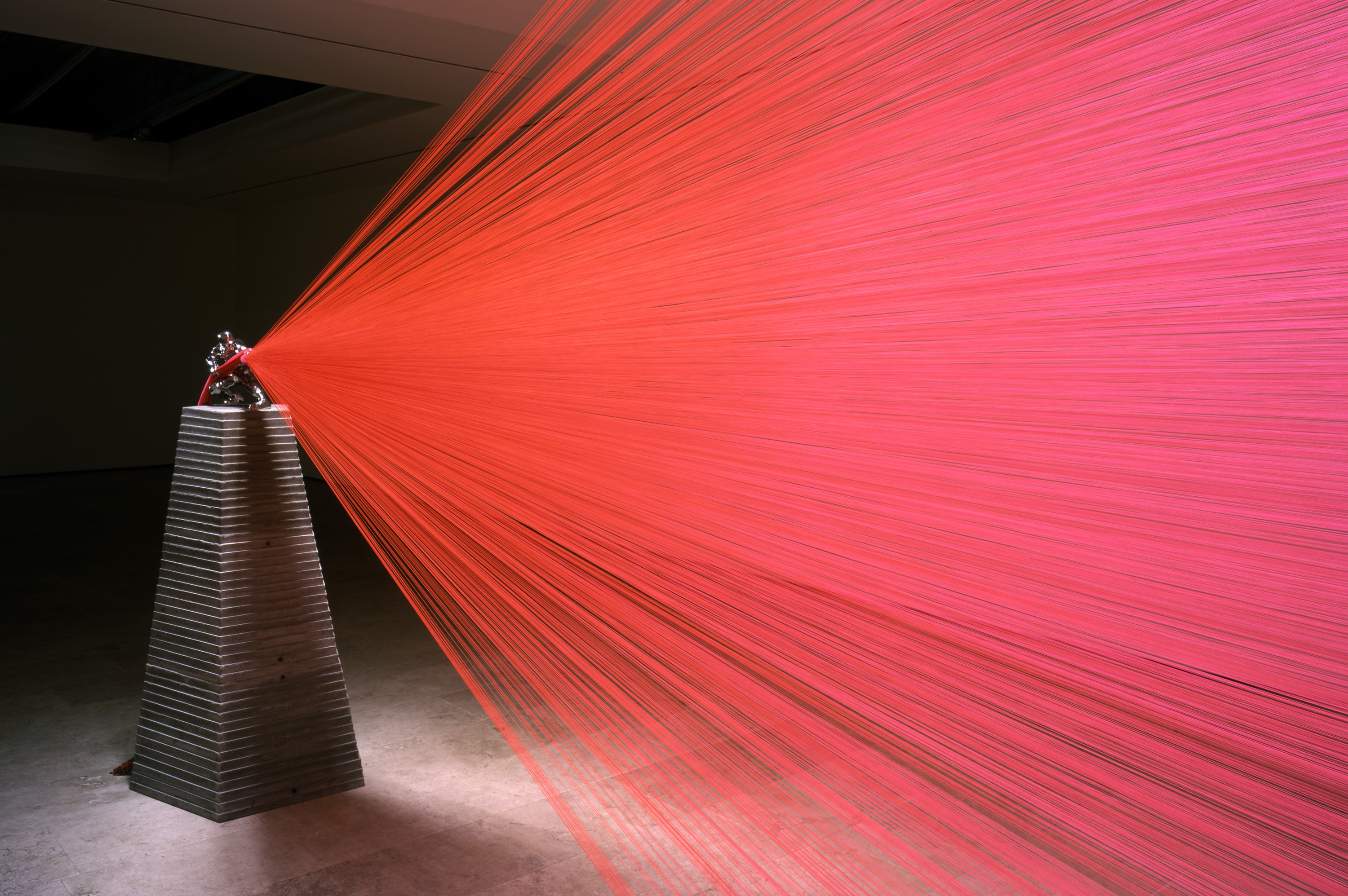Installation view of Do Ho Suh at Lehmann Maupin New York