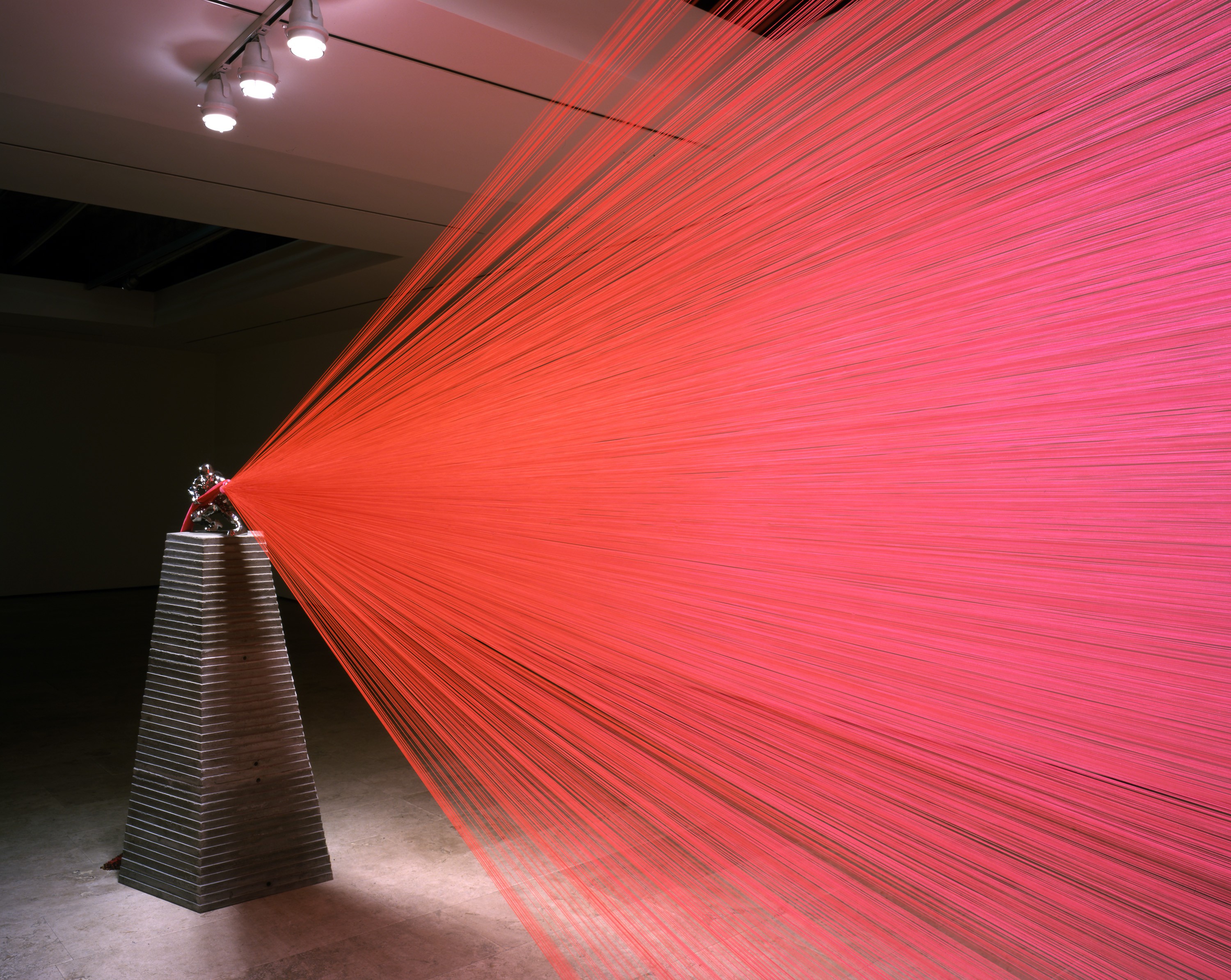 Installation view of Do Ho Suh at Lehmann Maupin New York