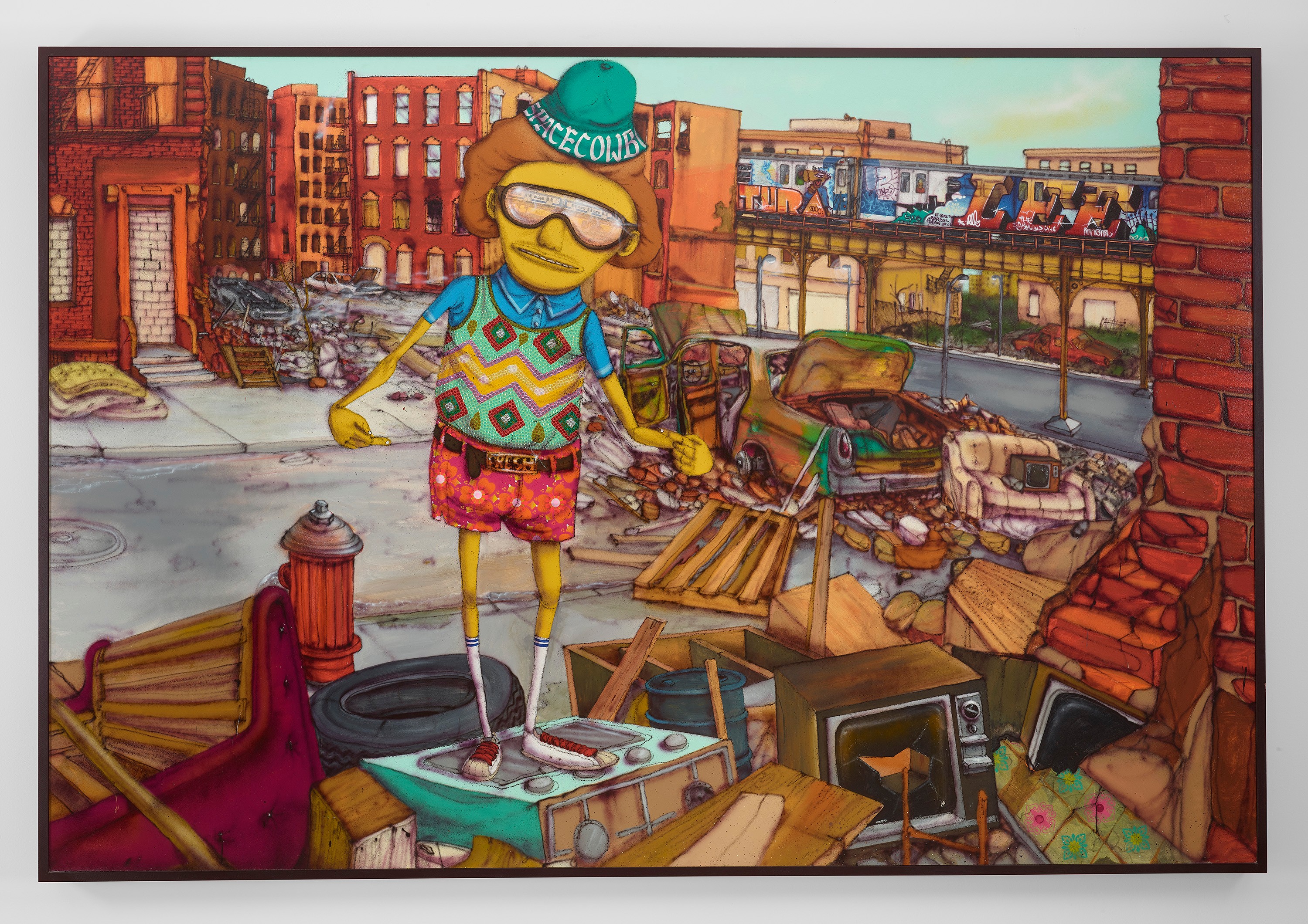 Painting by OSGEMEOS