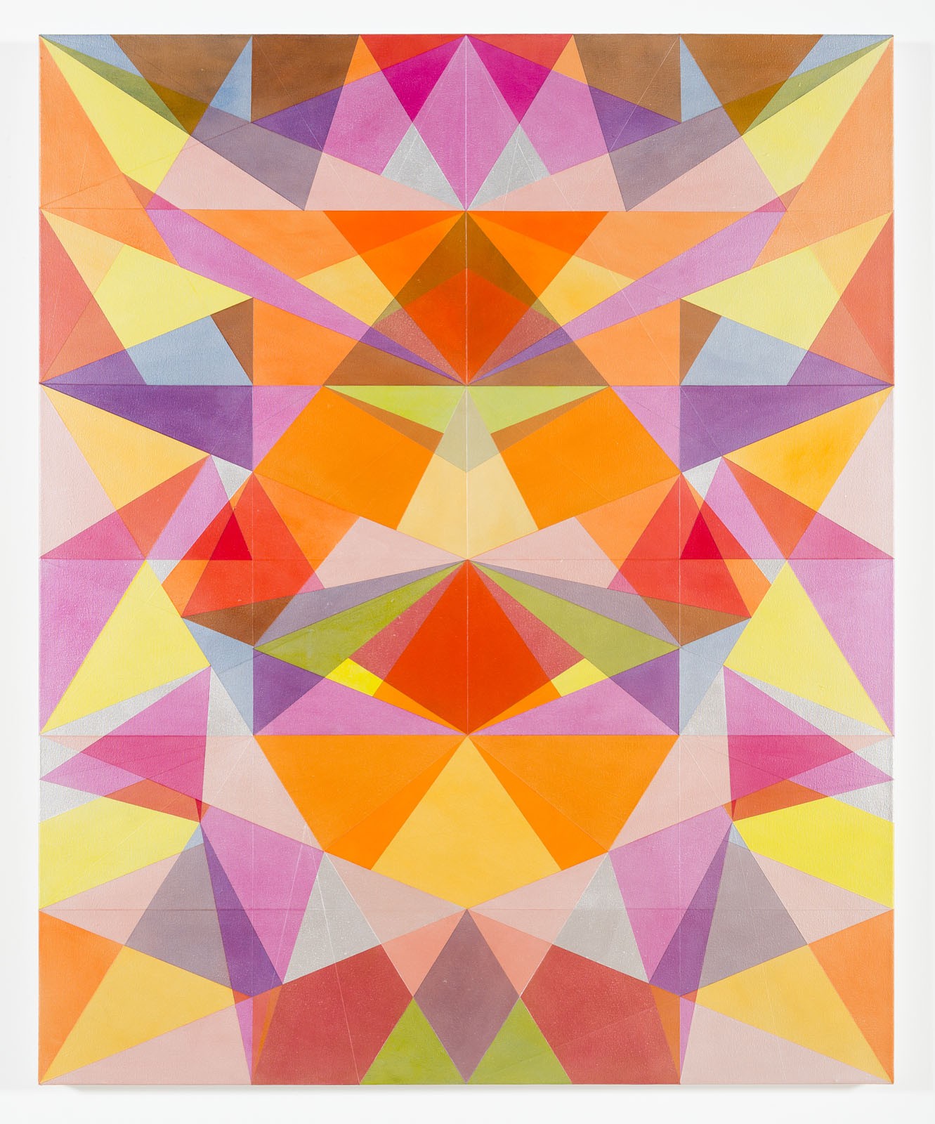 Wall work by Jeffrey Gibson