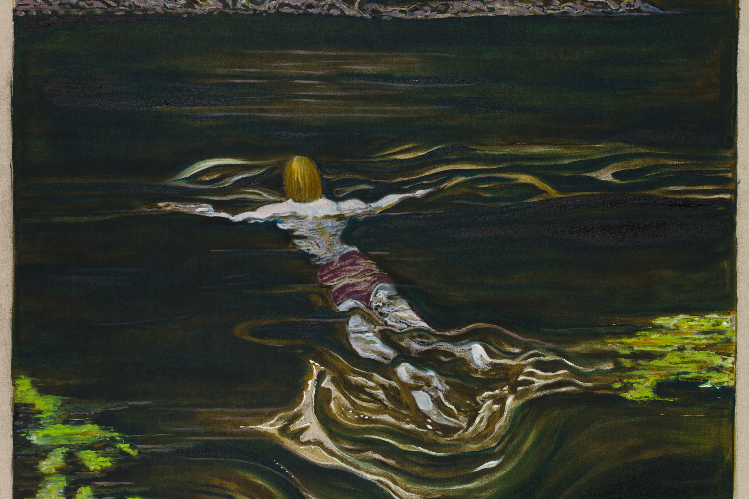 Painting by Billy Childish
