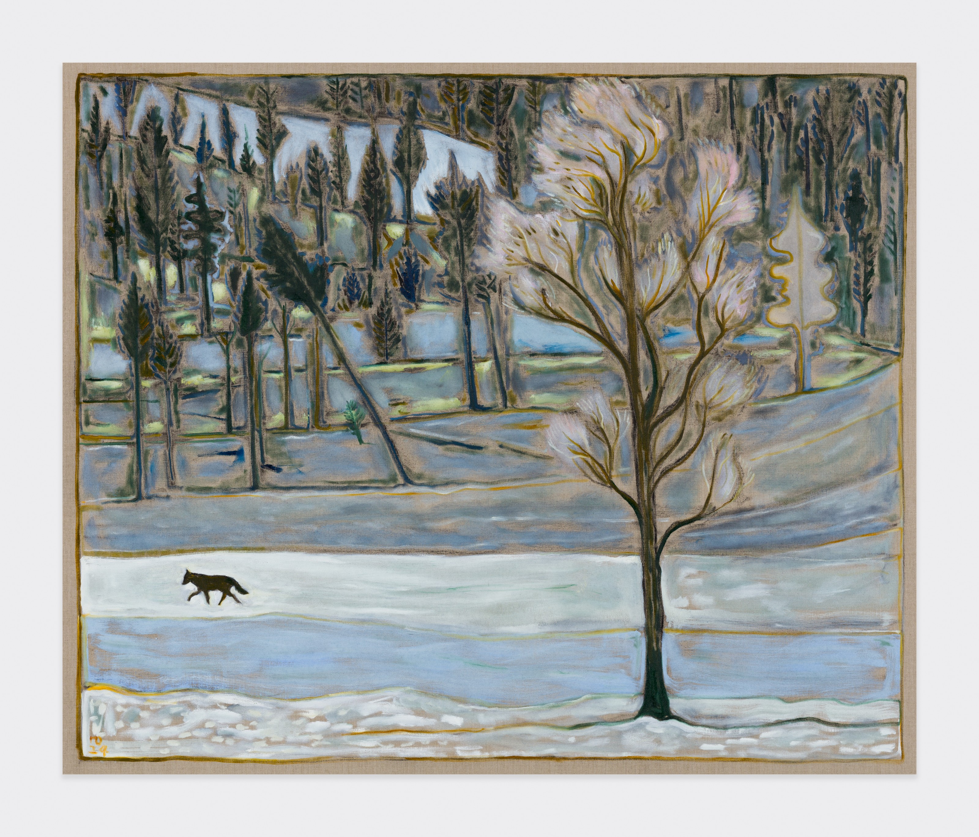 Painting by Billy Childish
