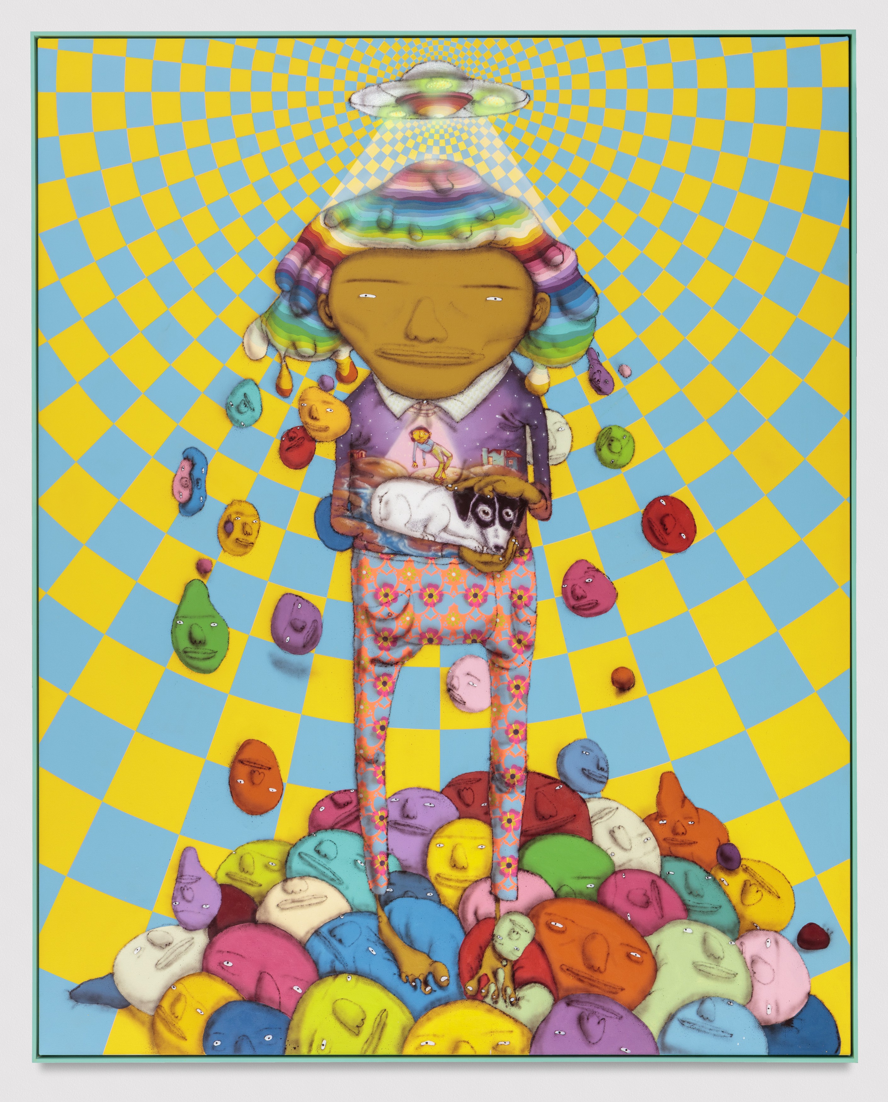 Painting by OSGEMEOS