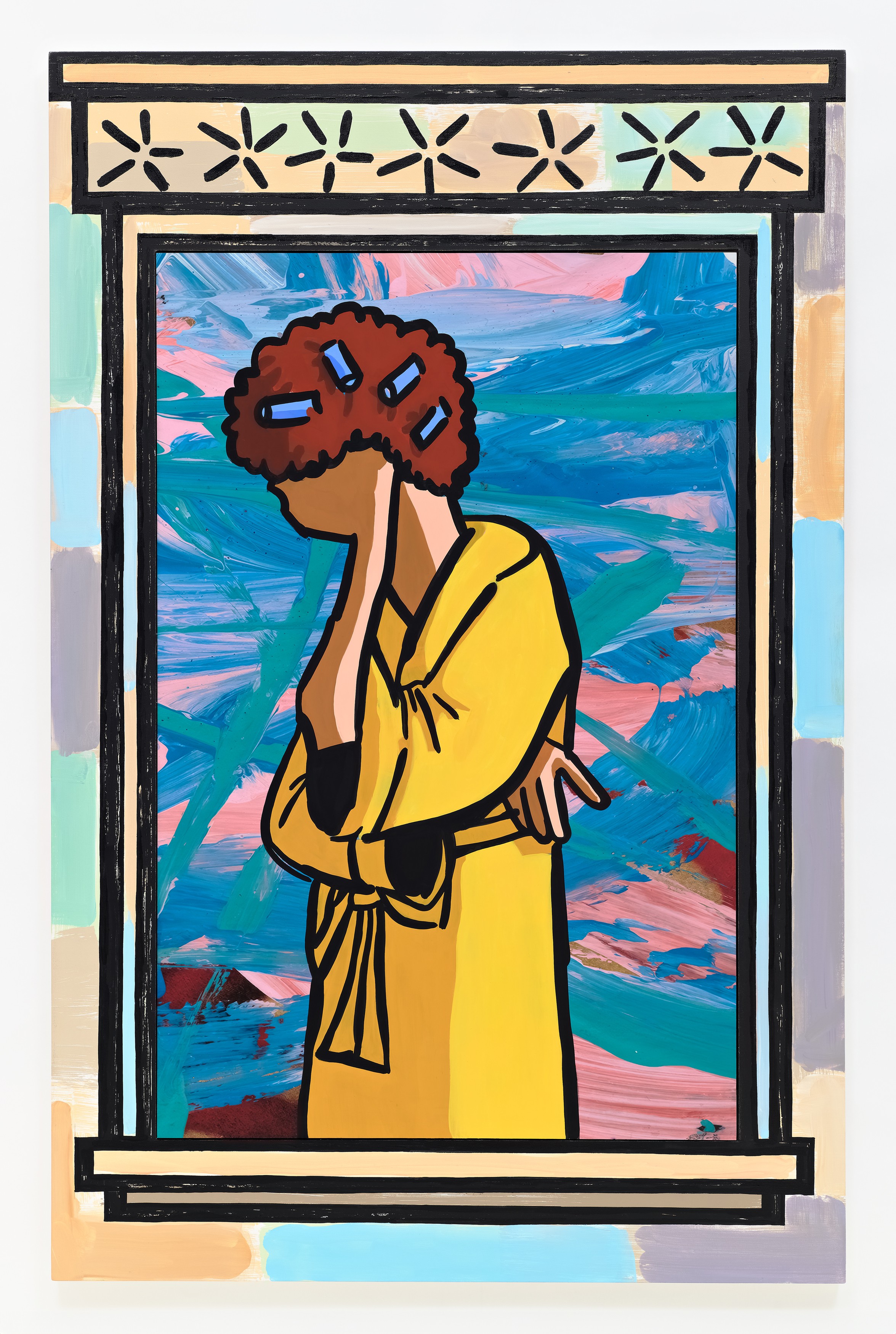 Painting by David Salle