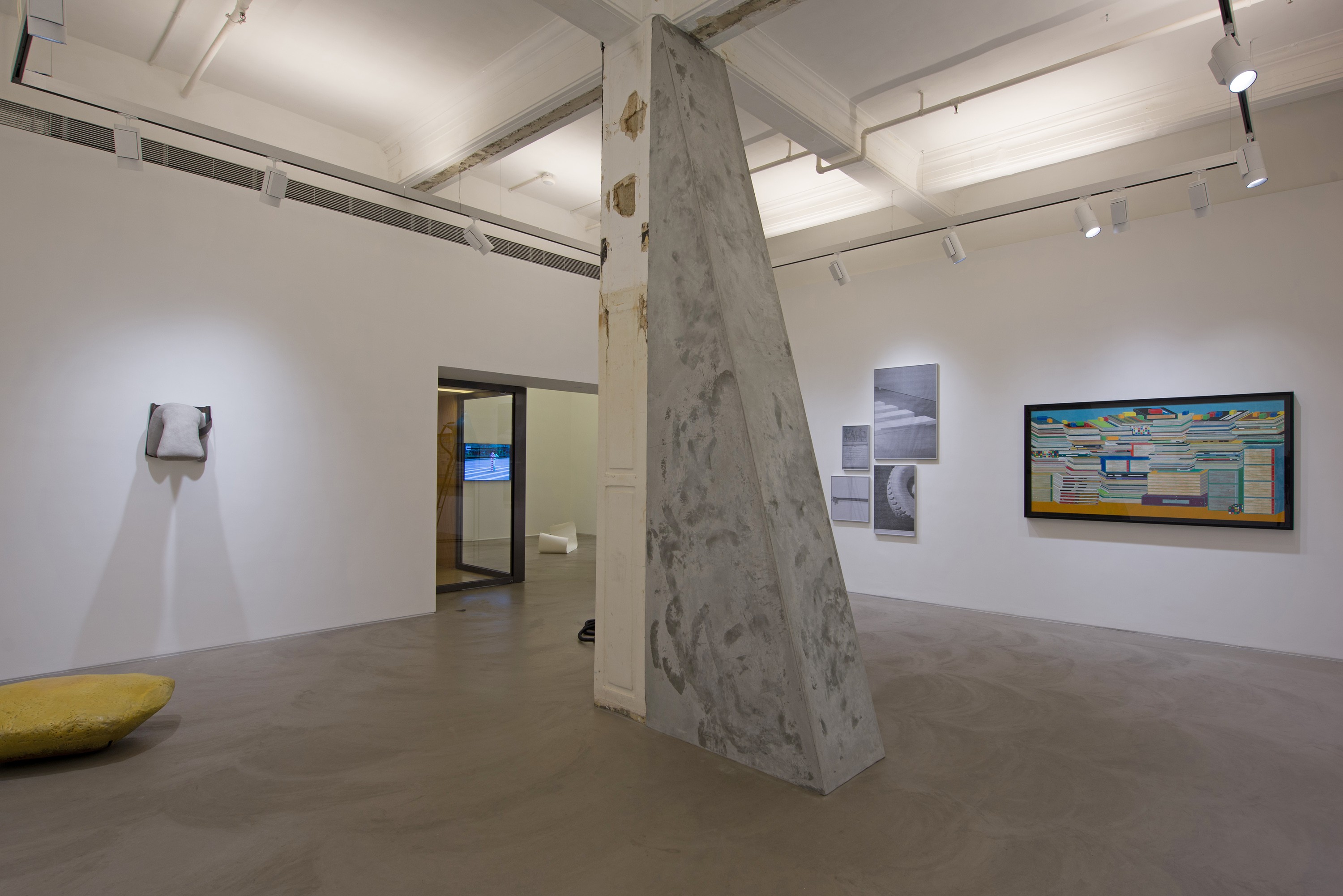 Installation view of Nocturnal Friendships at Lehmann Maupin Hong Kong