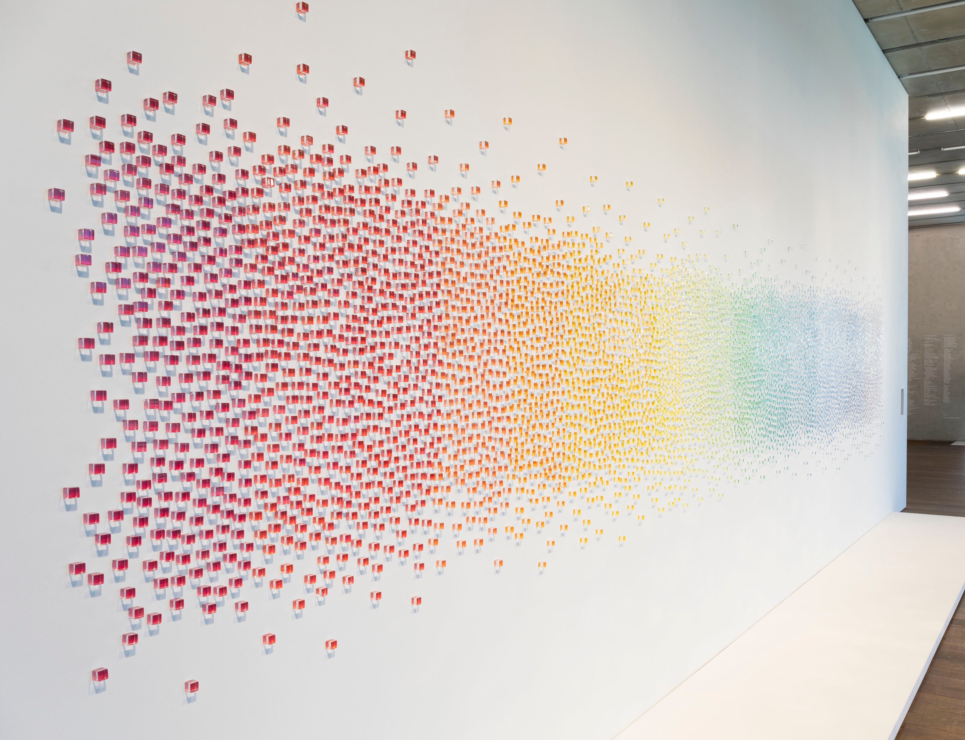 Wall sculpture by Teresita Fernández