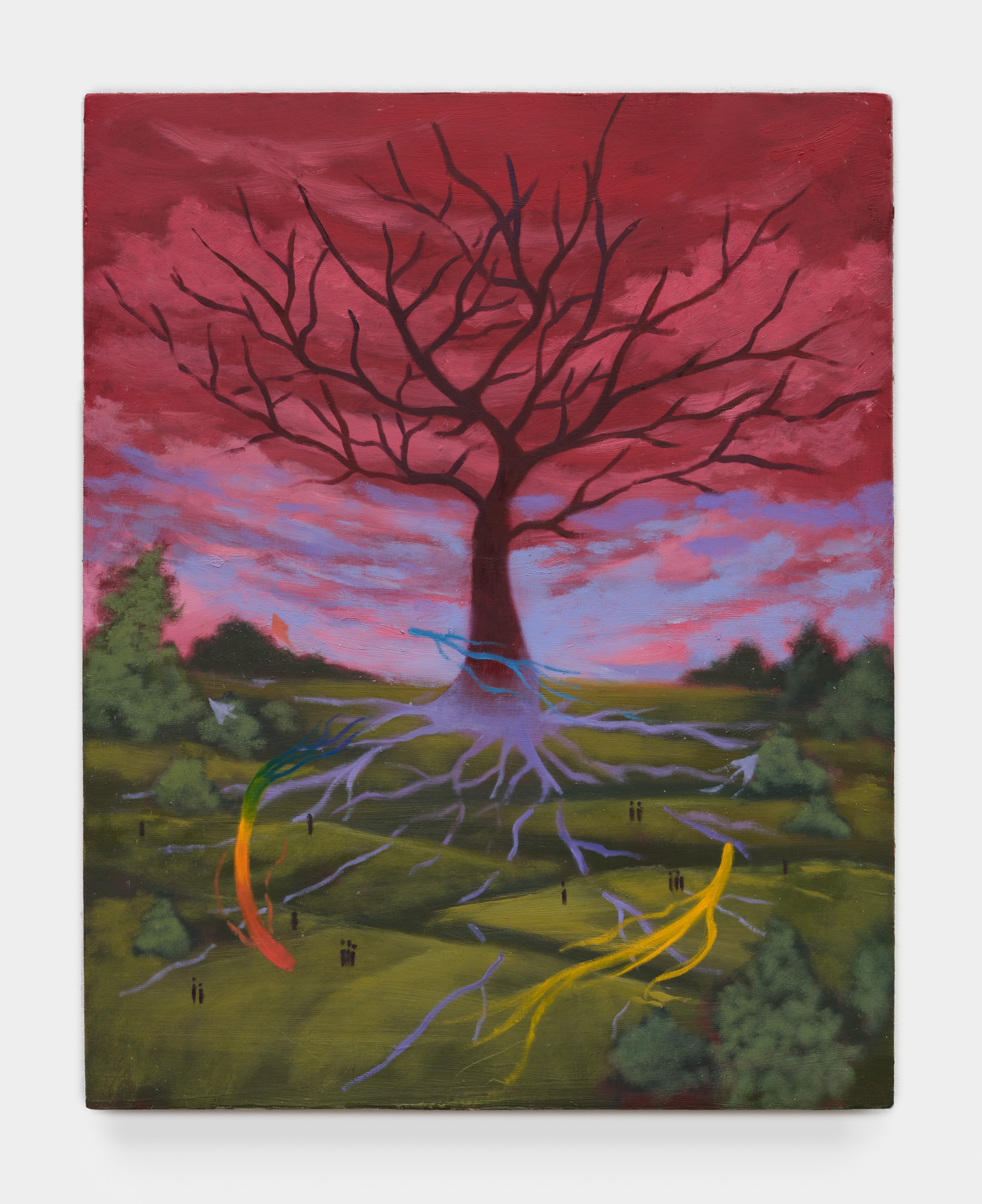 Painting by Dominic Chambers