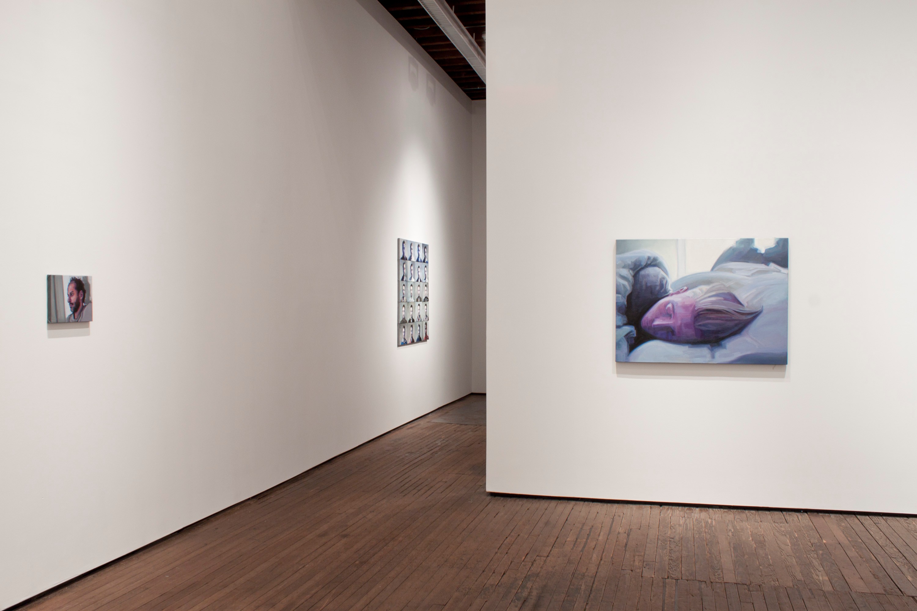 Installation view of There you are at Lehmann Maupin New York