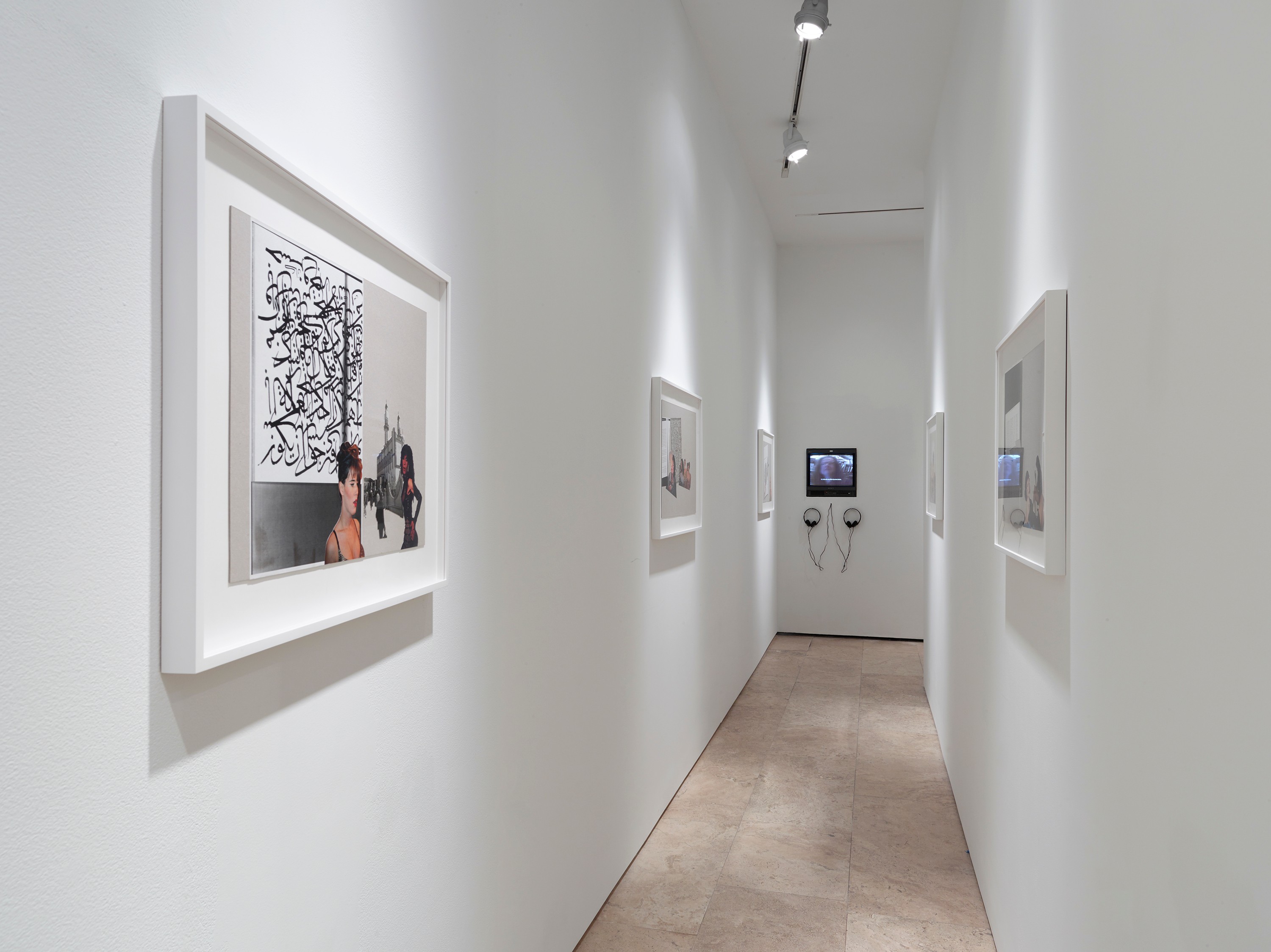 Installation view of Show your injuries at Lehmann Maupin New York