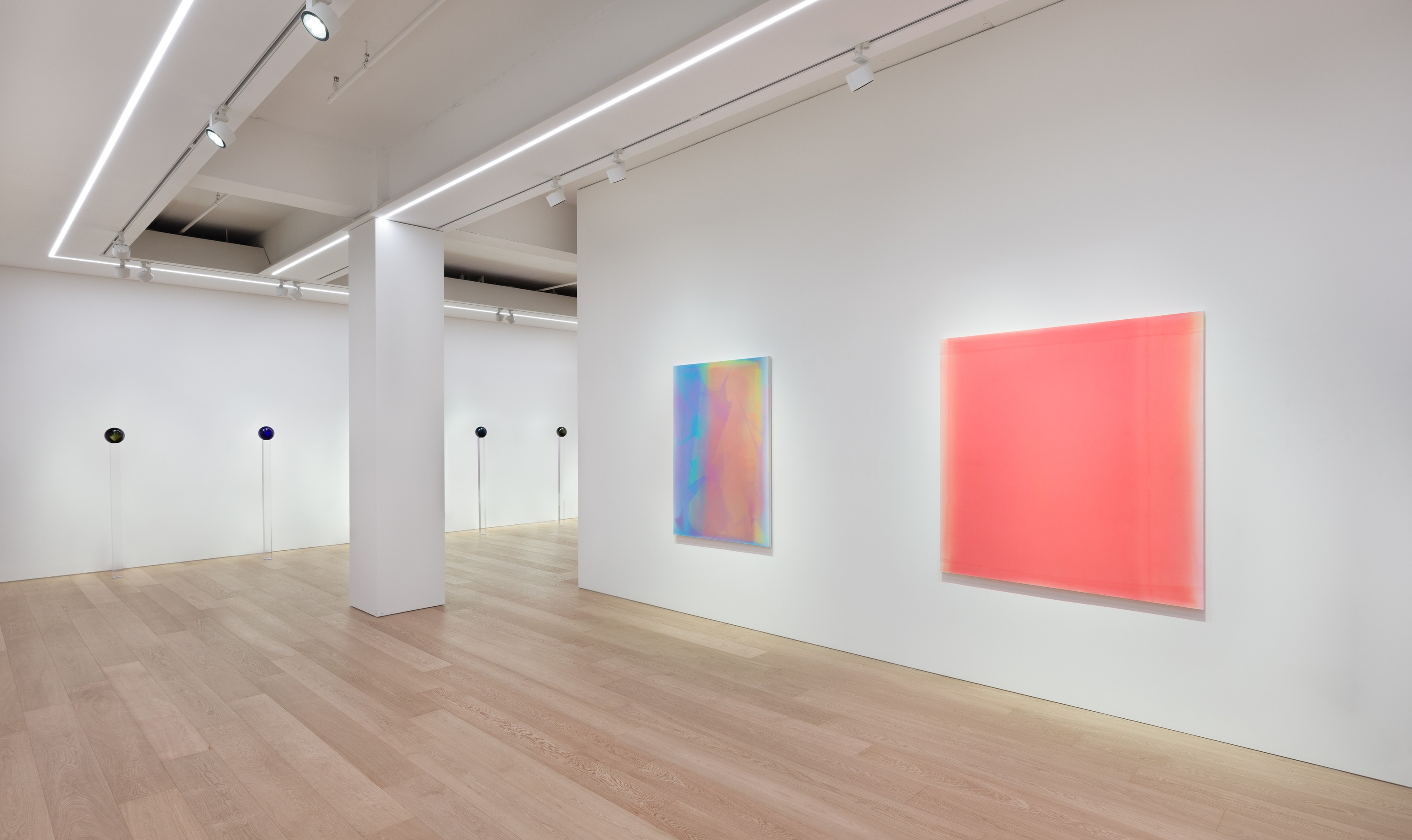 Installation view of Reflections and Refractions at Lehmann Maupin Seoul