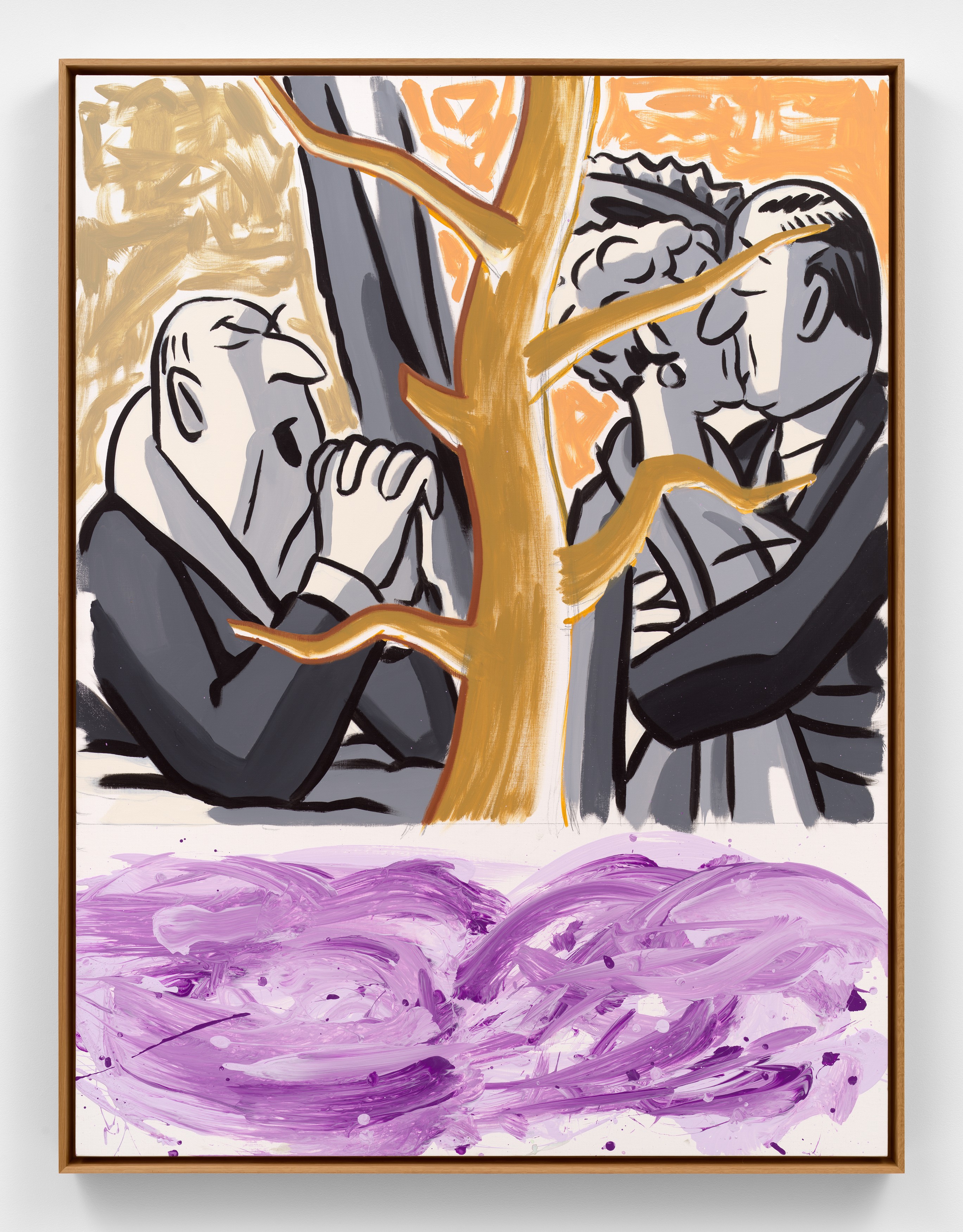 Painting by David Salle