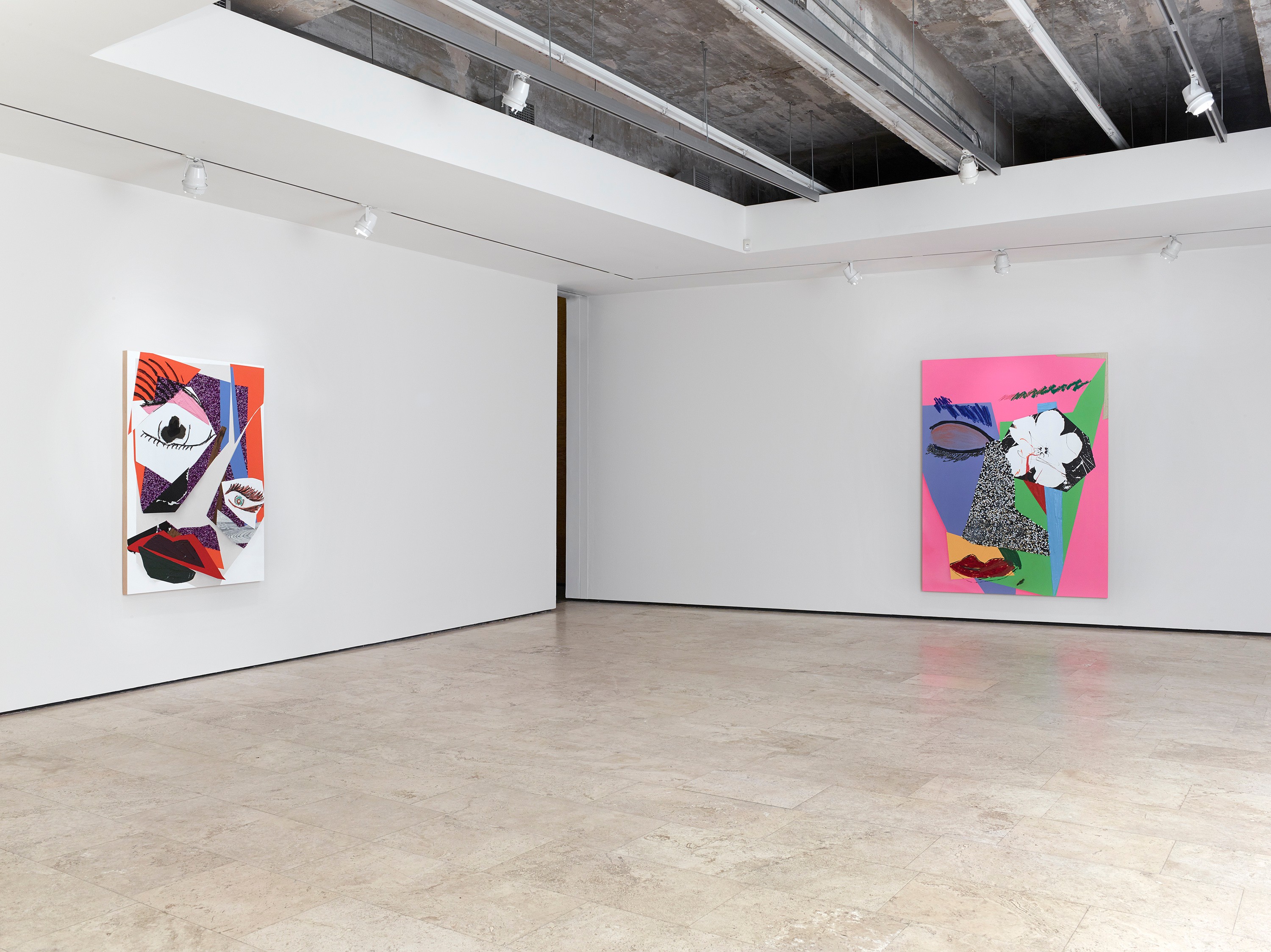Installation view of Tête de Femme at Lehmann Maupin New York