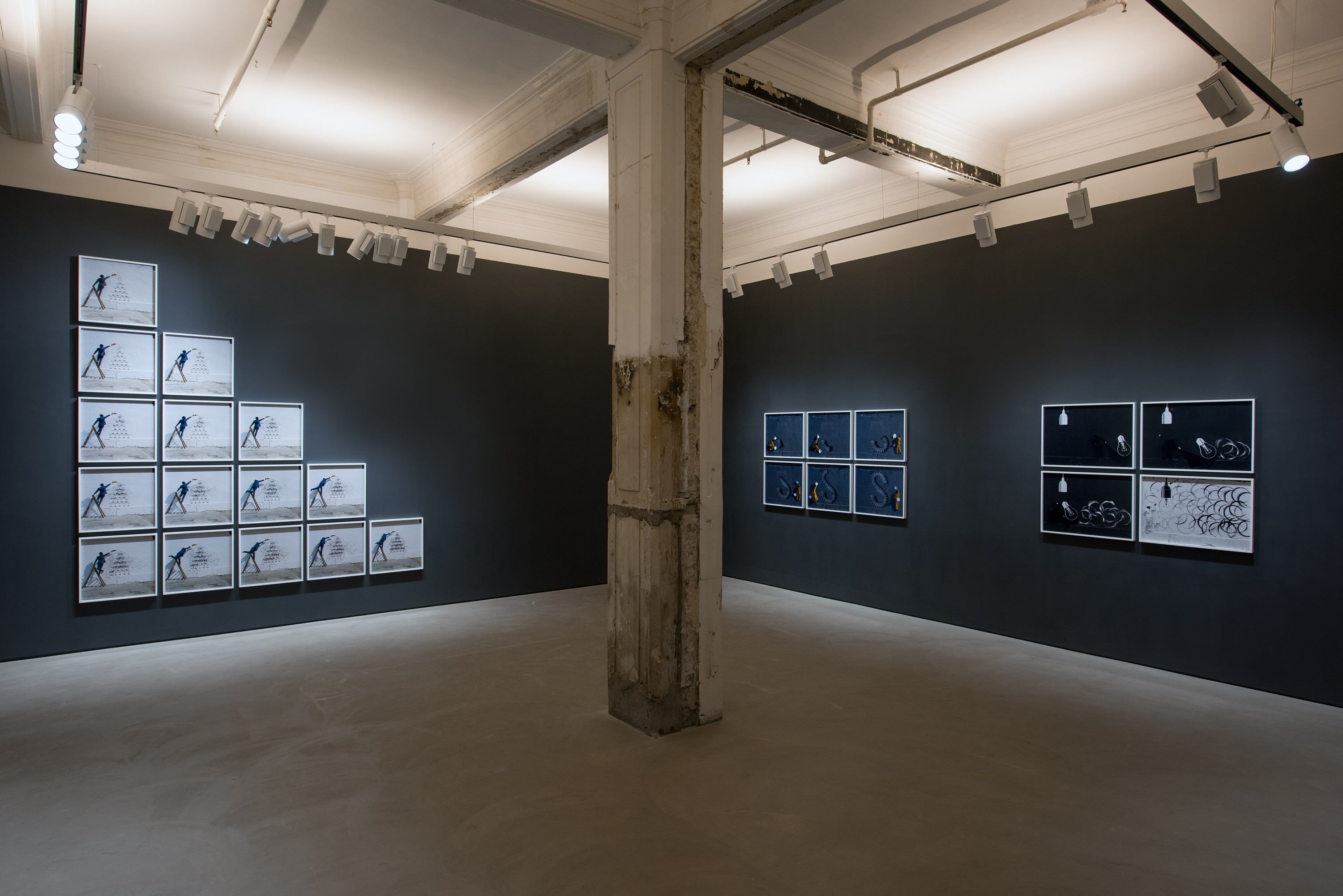 Installation view of having been there at Lehmann Maupin Hong Kong