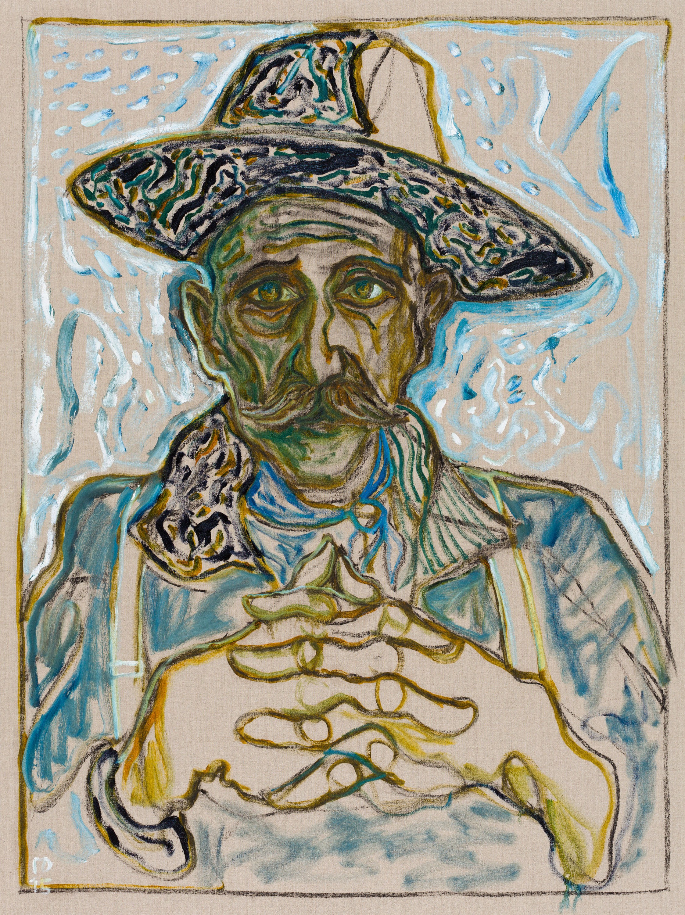 Painting by Billy Childish