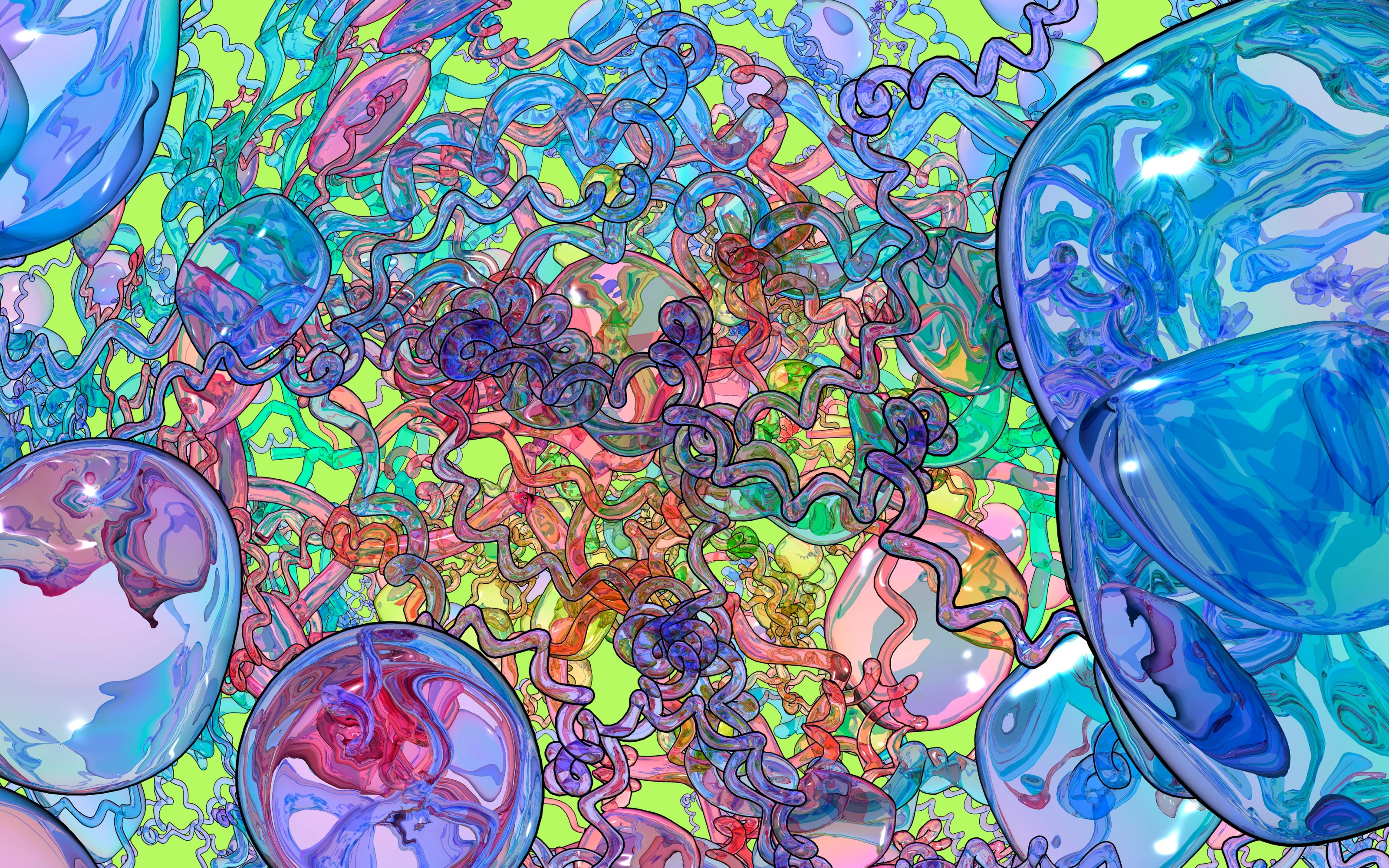 Video still by Jennifer Steinkamp