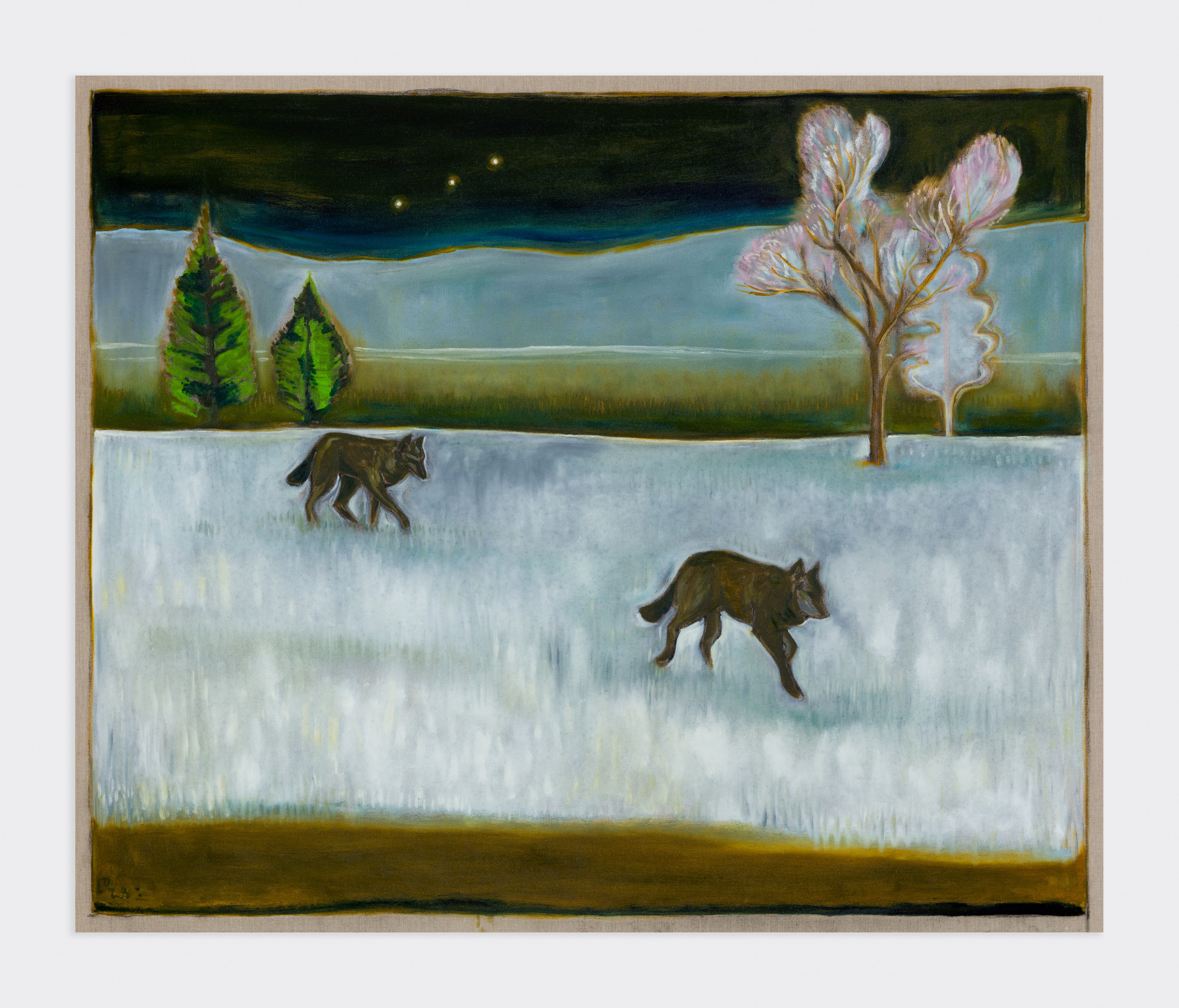 Painting by Billy Childish